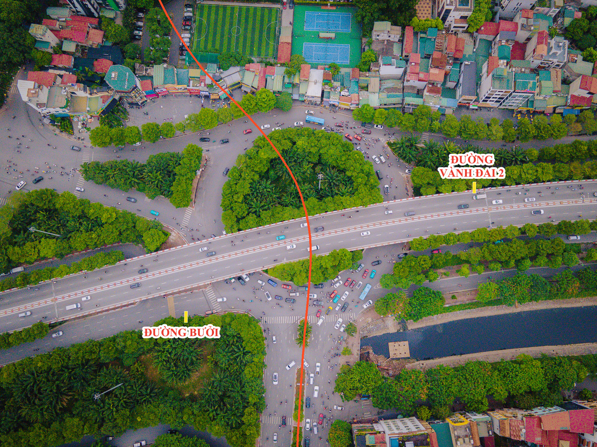 Ngắm vị trí ga của tuyến metro gần 36.000 tỷ, sẽ khởi công sau vài ngày nữa: Sunshine Riverside, Starlake và hàng loạt dự án hưởng lợi - Ảnh 14.
