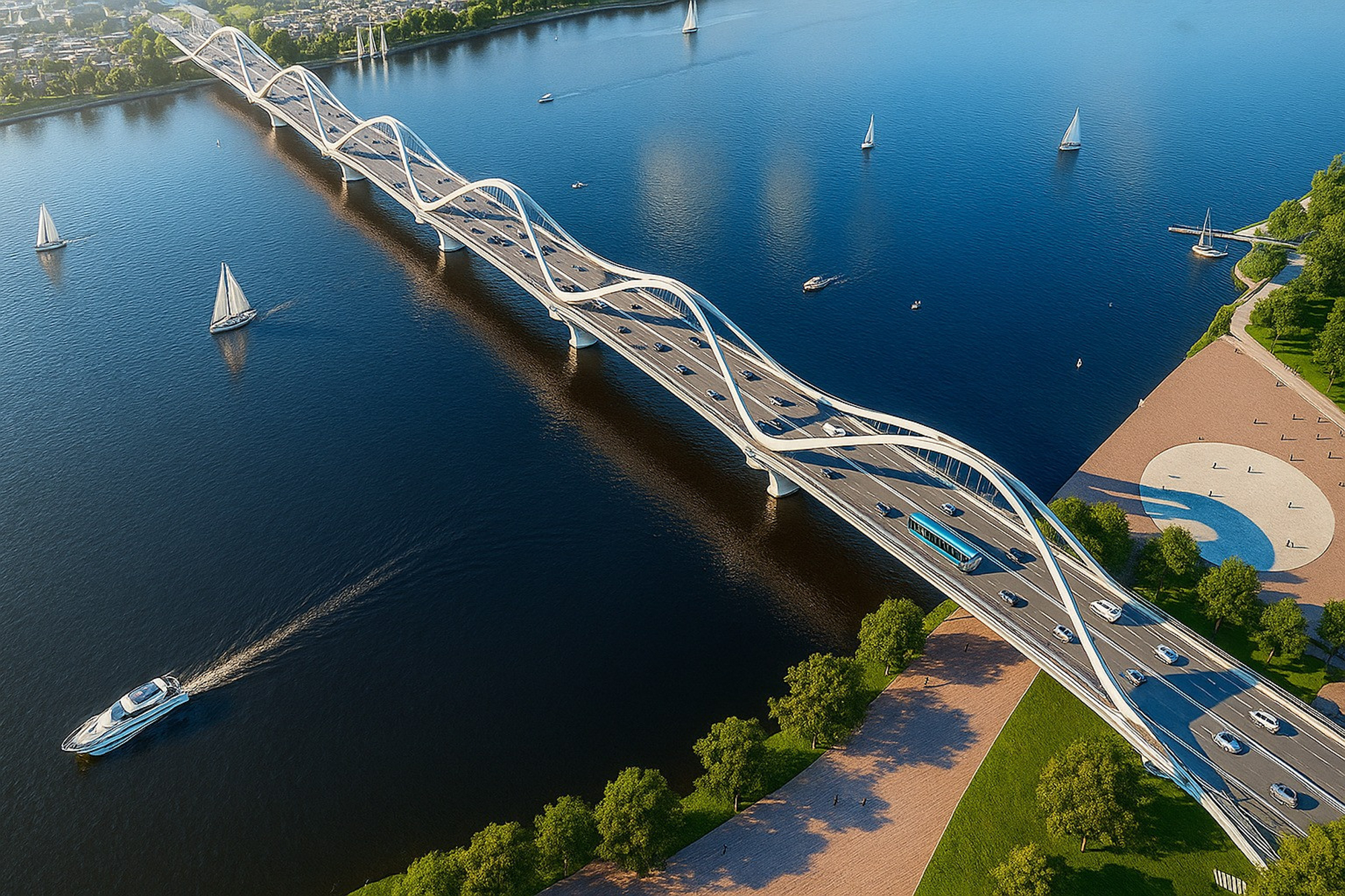Toàn cảnh 7 cây cầu Hà Nội khởi công trong năm 2025: Tốc độ một năm bằng 100 năm - Ảnh 14.