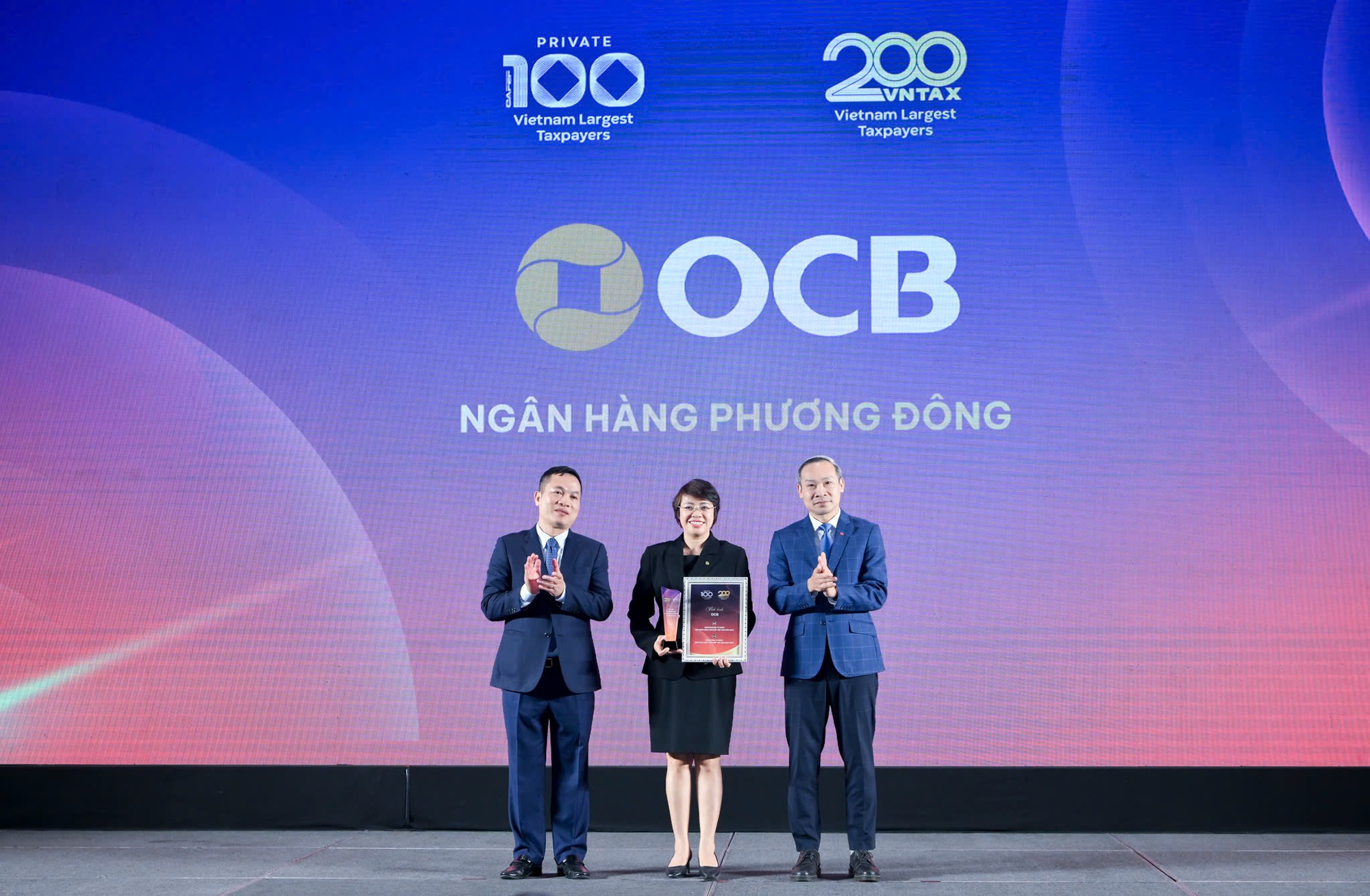 OCB tiếp tục được vinh danh trong top doanh nghiệp nộp ngân sách lớn nhất Việt Nam 2025- Ảnh 1. OCB tiếp tục được vinh danh trong top doanh nghiệp nộp ngân sách lớn nhất Việt Nam 2025- Ảnh 1.
