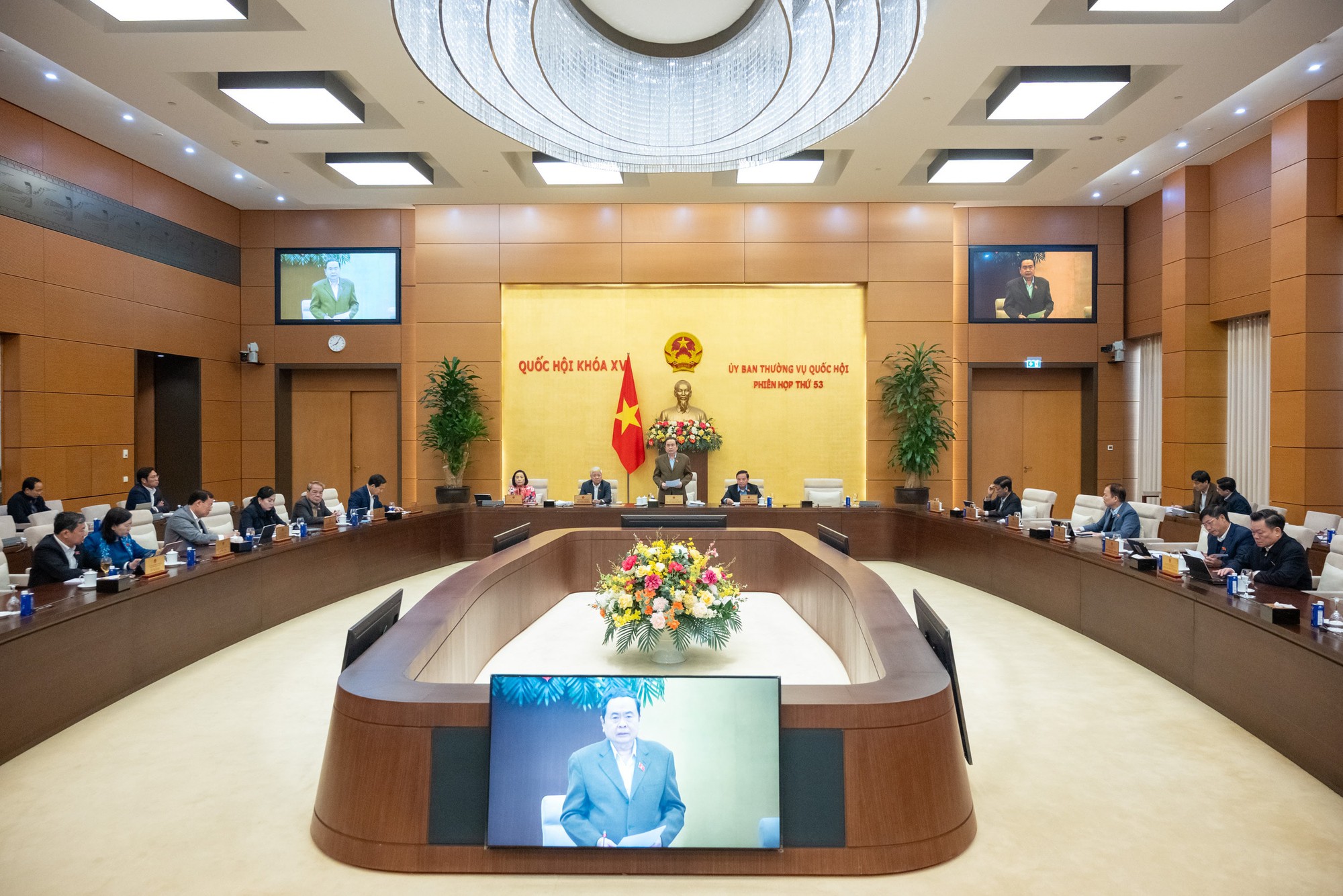 Khai mạc Phiên họp thứ 53 của Ủy ban Thường vụ Quốc hội- Ảnh 1.