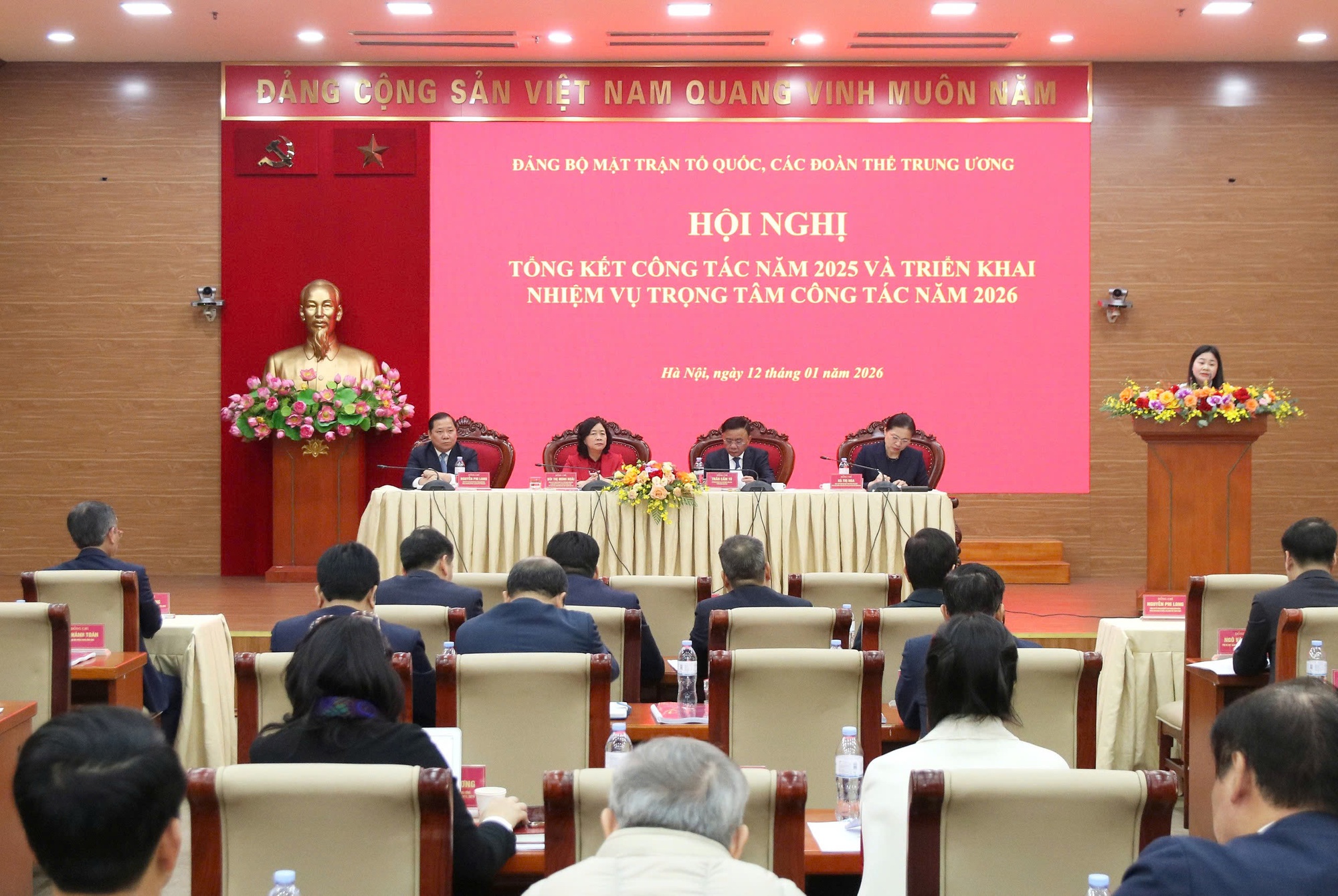 Mặt trận phải là hạt nhân trong công tác bảo vệ nền tảng tư tưởng của Đảng - Ảnh 2.