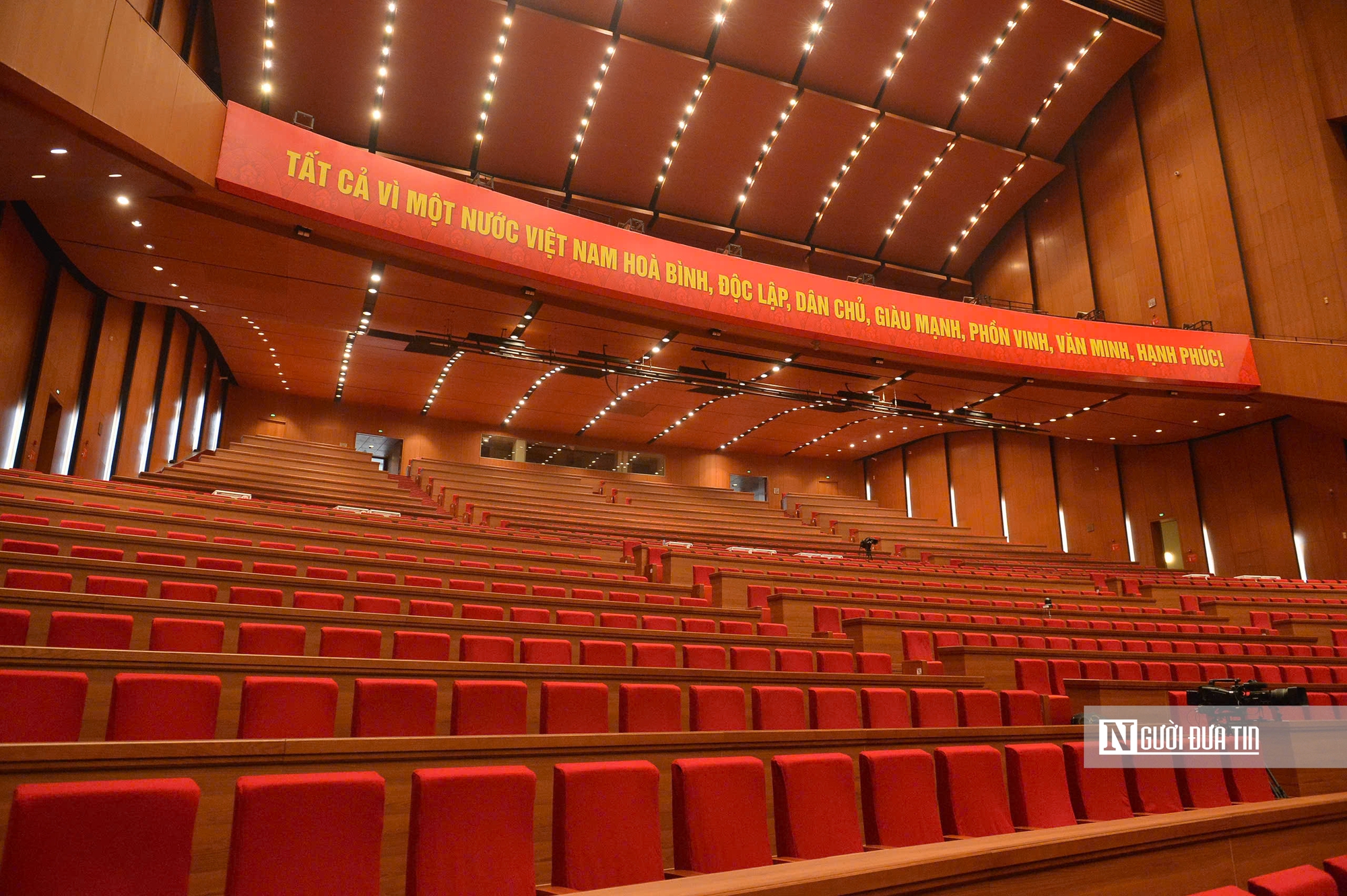 Cận cảnh nơi diễn ra Đại hội XIV của Đảng trước ngày khai mạc- Ảnh 12.