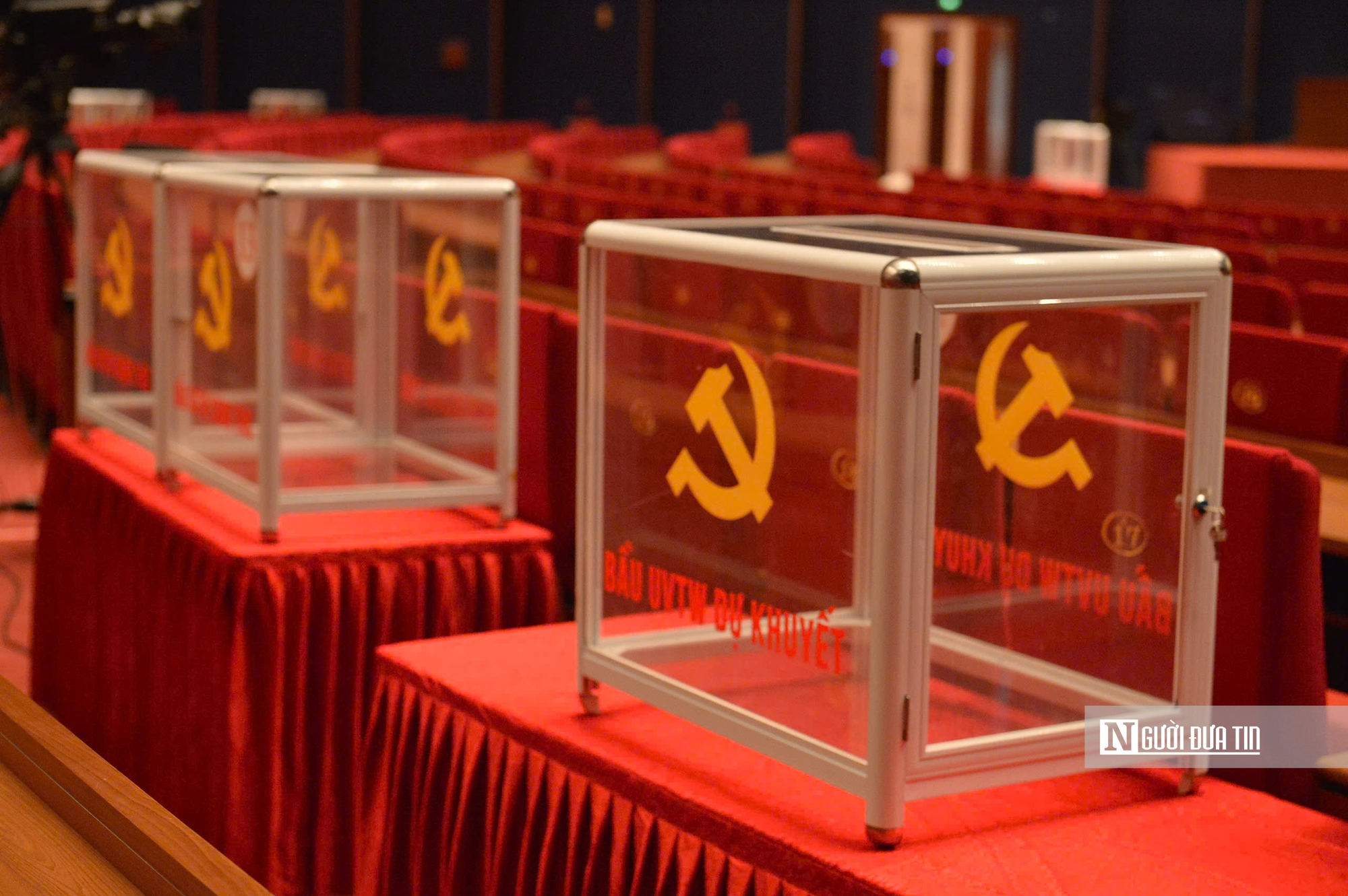 Cận cảnh nơi diễn ra Đại hội XIV của Đảng trước ngày khai mạc- Ảnh 13.