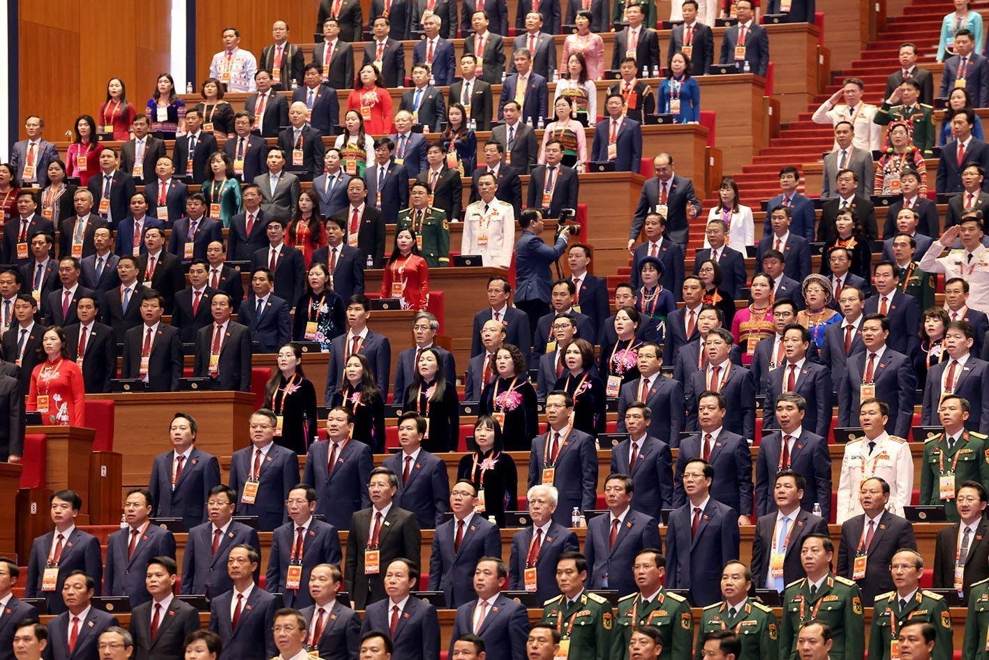 Khai mạc Đại hội XIV của Đảng: Khát vọng lớn, bước đi chắc - Ảnh 3.