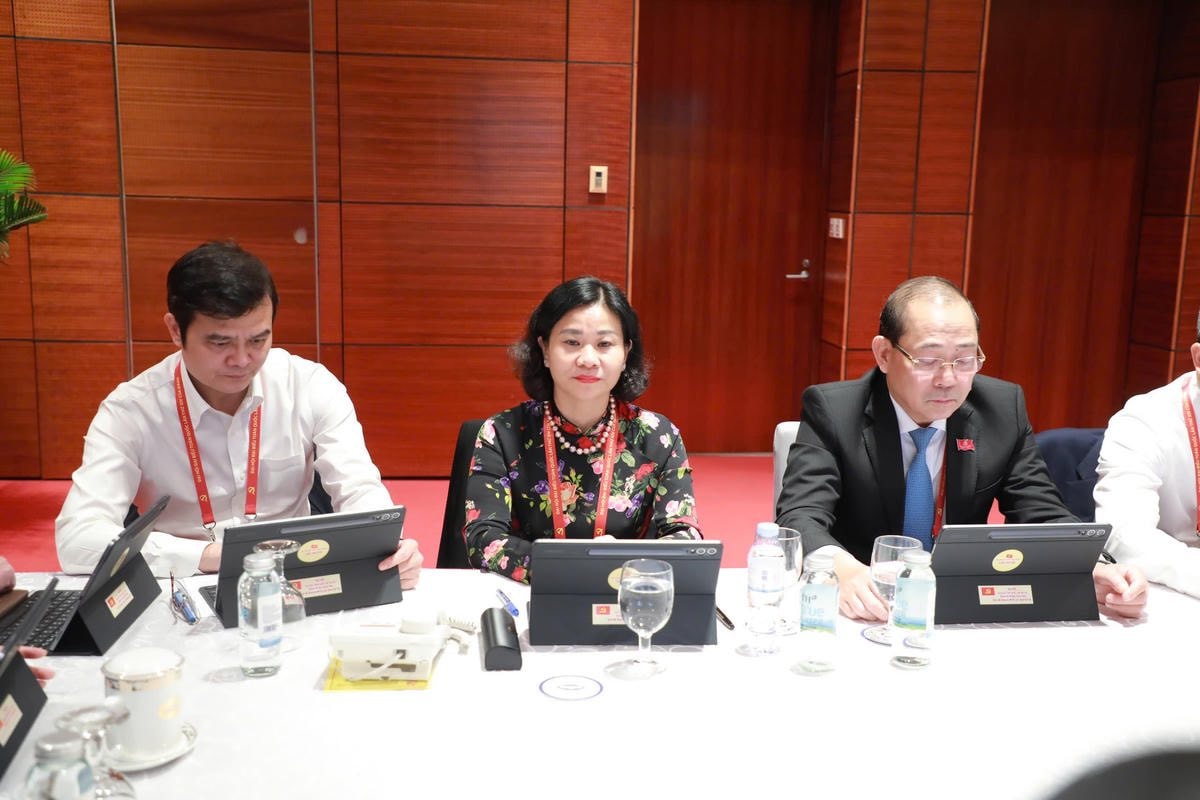 Đại biểu MTTQ, các đoàn thể Trung ương thảo luận Văn kiện Đại hội XIV của Đảng- Ảnh 3.