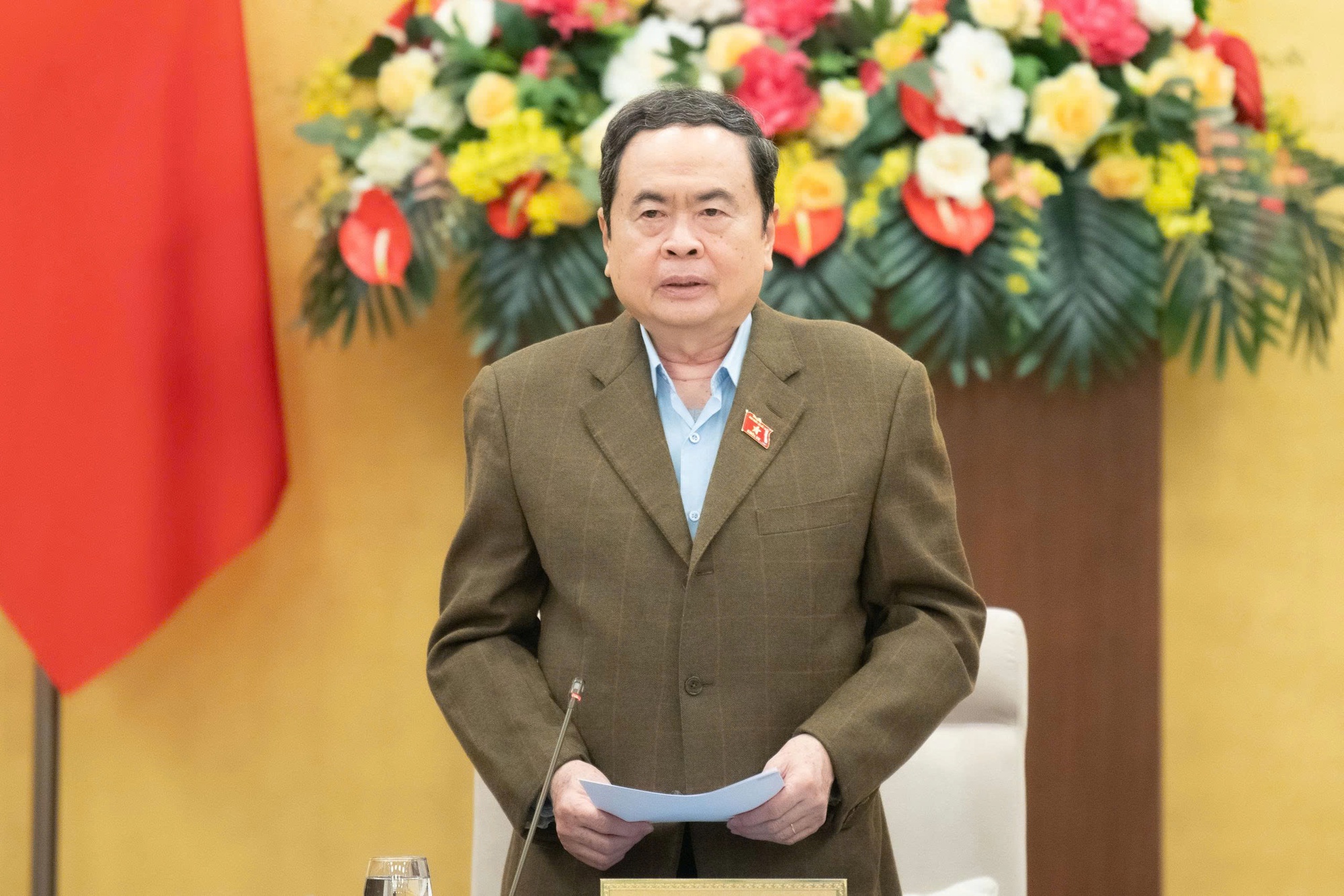 Chủ tịch Quốc hội Trần Thanh Mẫn ký ban hành các Nghị quyết của Quốc hội và UBTVQH- Ảnh 1.