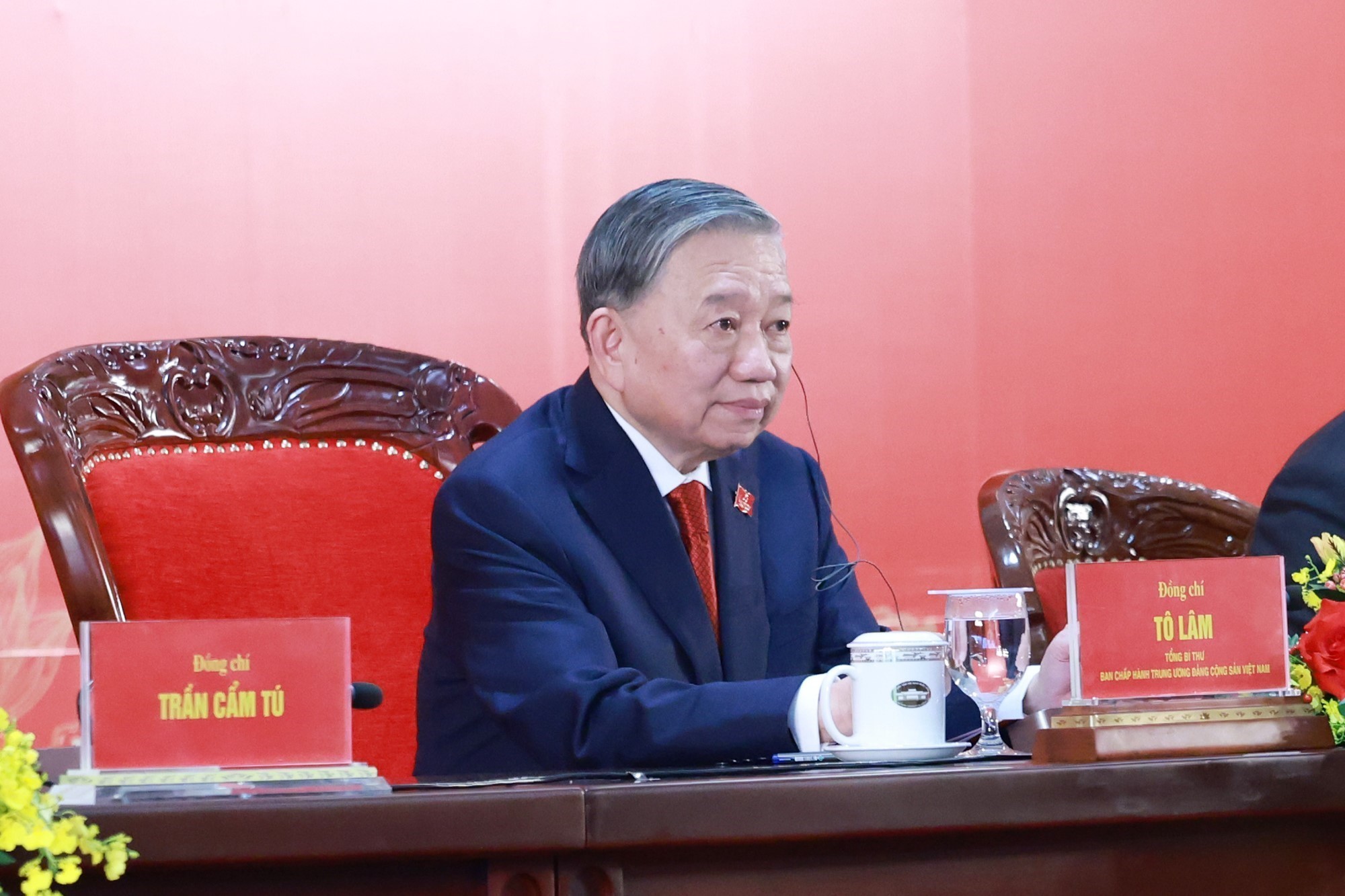 Tổng Bí thư Tô Lâm chủ trì họp báo quốc tế công bố kết quả Đại hội XIV của Đảng - Ảnh 2.