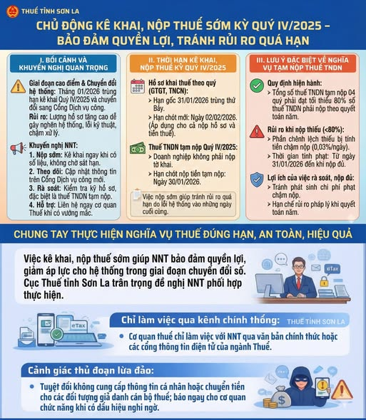 Khuyến cáo quan trọng từ Cơ quan Thuế - Ảnh 1. Khuyến cáo quan trọng từ Cơ quan Thuế - Ảnh 1.