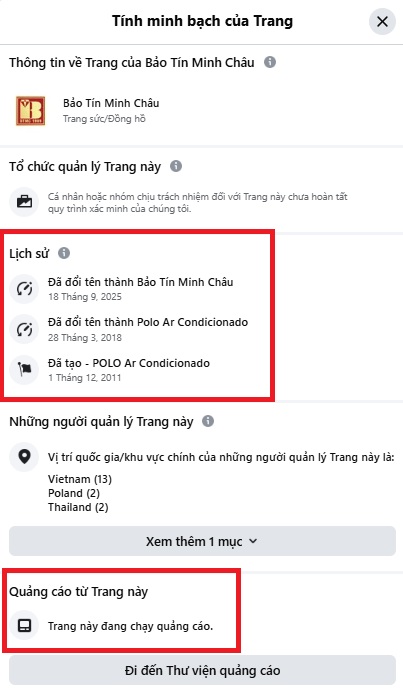 Người mua vàng chú ý: Công an Hà Nội cảnh báo về một tài khoản facebook có tên “Bảo Tín Minh Châu” - Ảnh 2.