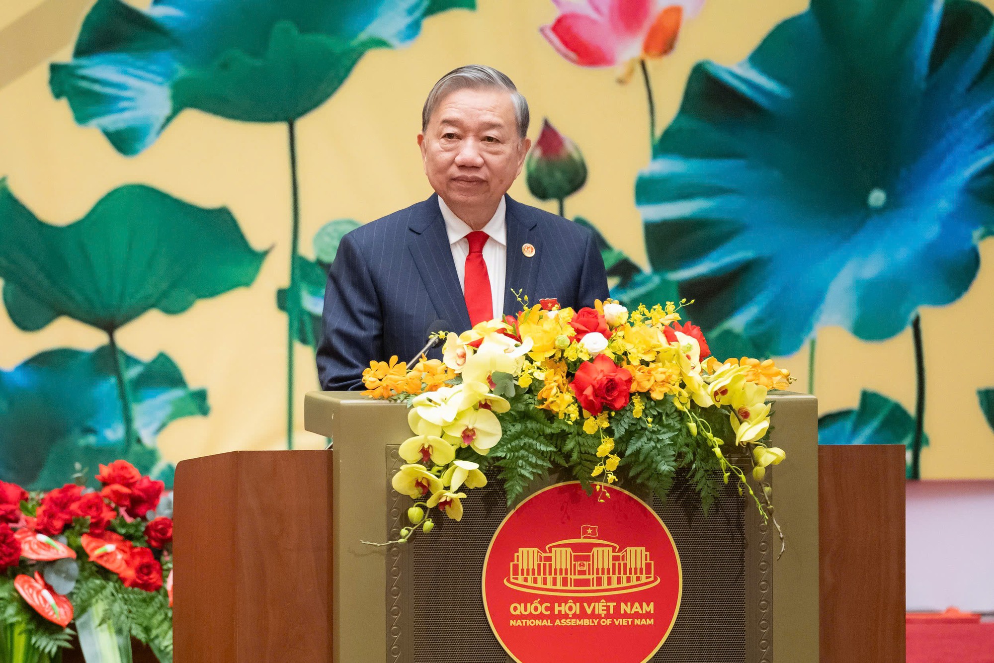 Phát biểu của Tổng Bí thư Tô Lâm tại Lễ kỷ niệm 80 năm Ngày Tổng tuyển cử đầu tiên bầu Quốc hội Việt Nam - Ảnh 1.