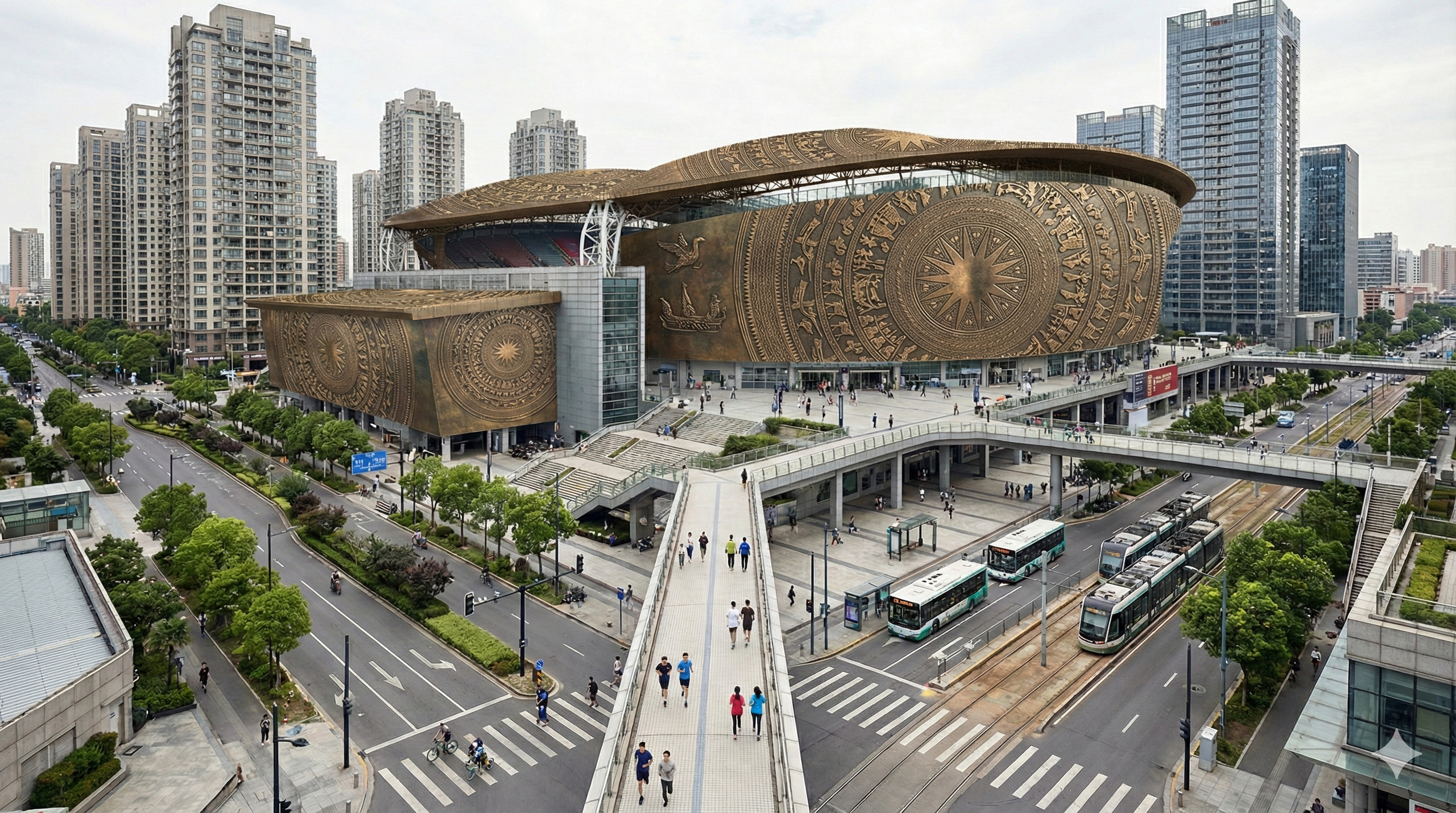 Soi độ khủng của KĐT thể thao Olympic lớn nhất lịch sử của Vingroup: Vượt mặt hàng loạt sân vận động lớn bậc nhất thế giới - Ảnh 3.