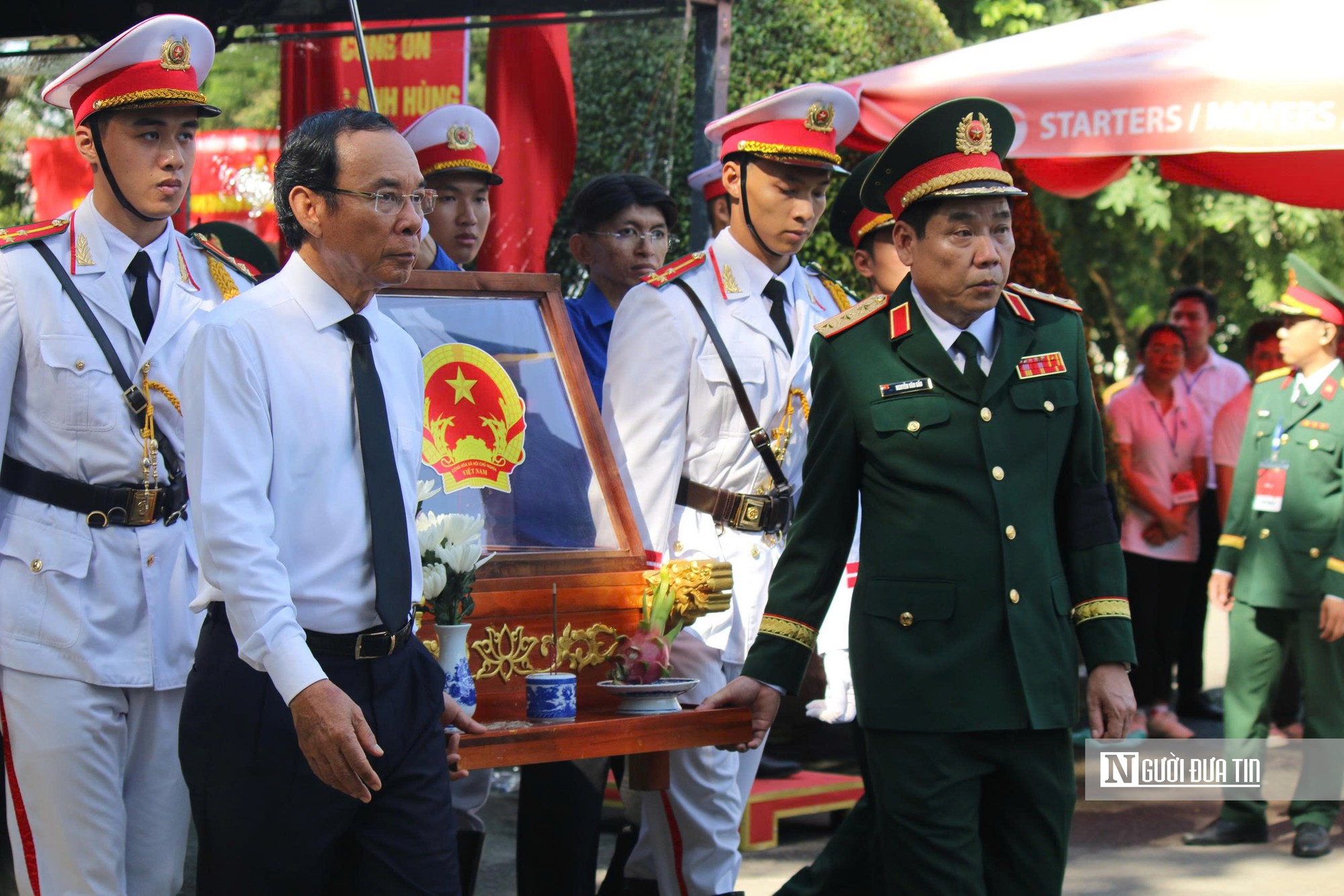 Thủ tướng Lê Minh Hưng dự lễ truy điệu, an táng 731 hài cốt liệt sĩ tại Tp.HCM - Ảnh 12.