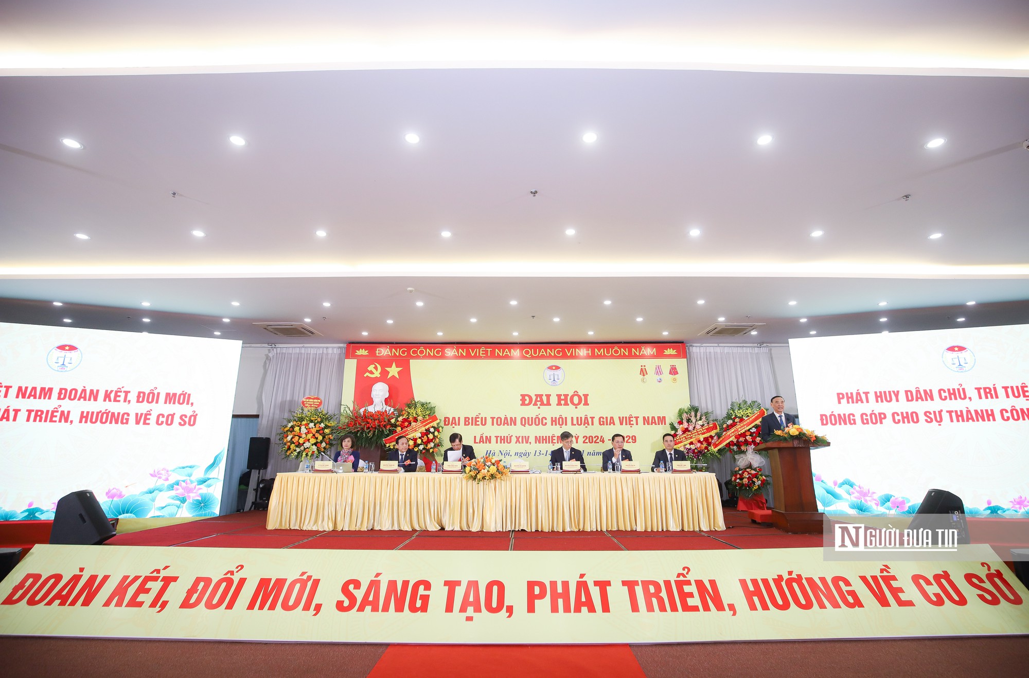 Đại hội đại biểu toàn quốc Hội Luật gia Việt Nam lần thứ XV: "Đoàn kết - Dân chủ - Đổi mới - Hiệu quả - Phát triển" - Ảnh 1.