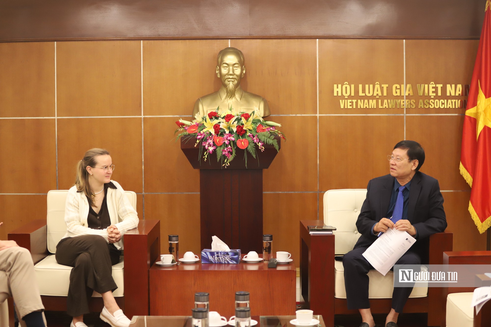 Hội Luật gia Việt Nam và Viện KAS thúc đẩy hợp tác pháp luật trong bối cảnh chuyển đổi số - Ảnh 1.