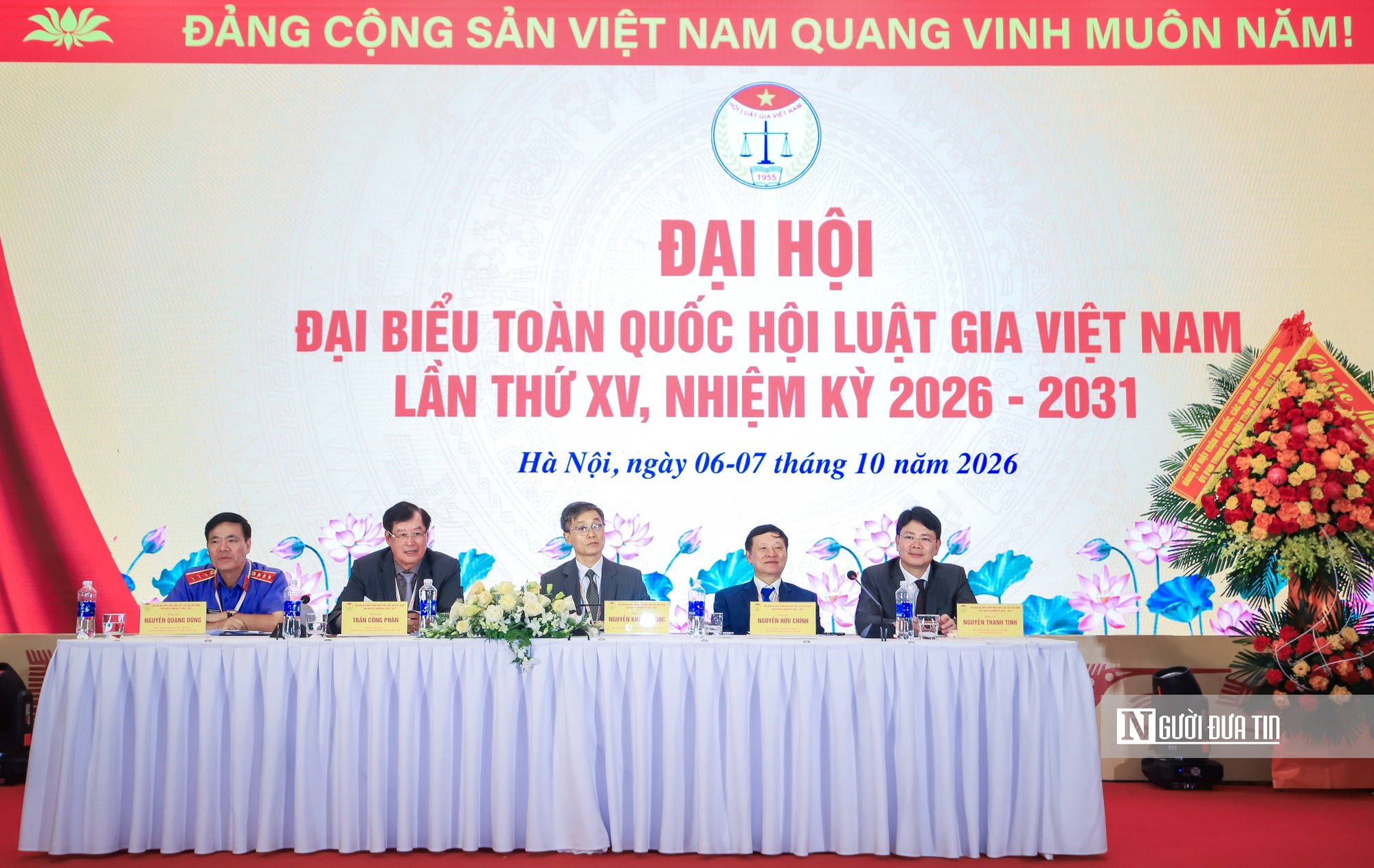 Đại hội đại biểu toàn quốc Hội Luật gia Việt Nam lần thứ XV bước vào phiên làm việc đầu tiên - Ảnh 4.