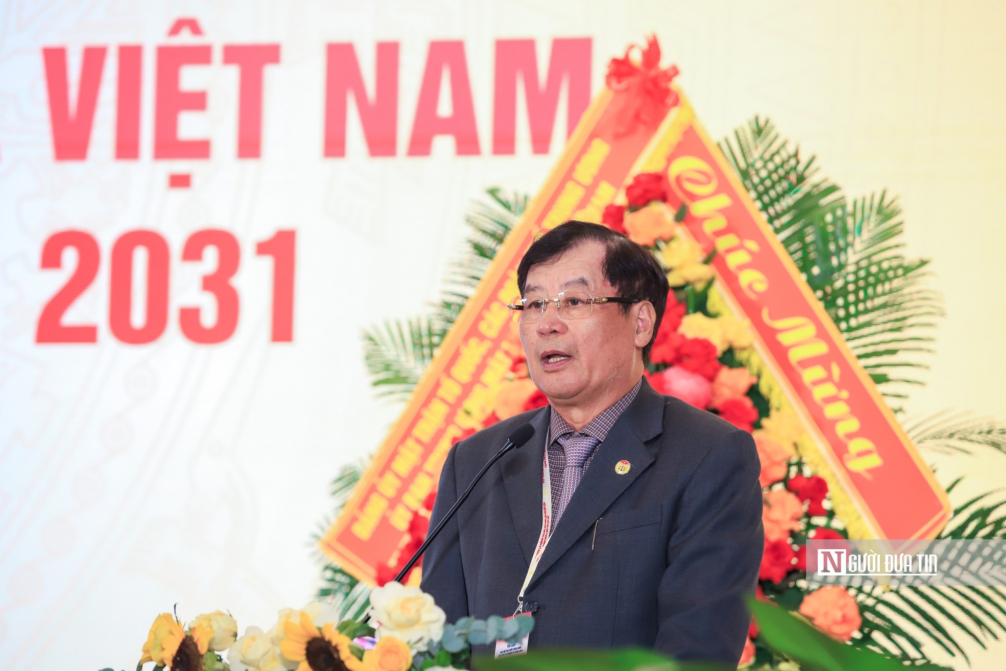 Đại hội đại biểu toàn quốc Hội Luật gia Việt Nam lần thứ XV bước vào phiên làm việc đầu tiên - Ảnh 8.