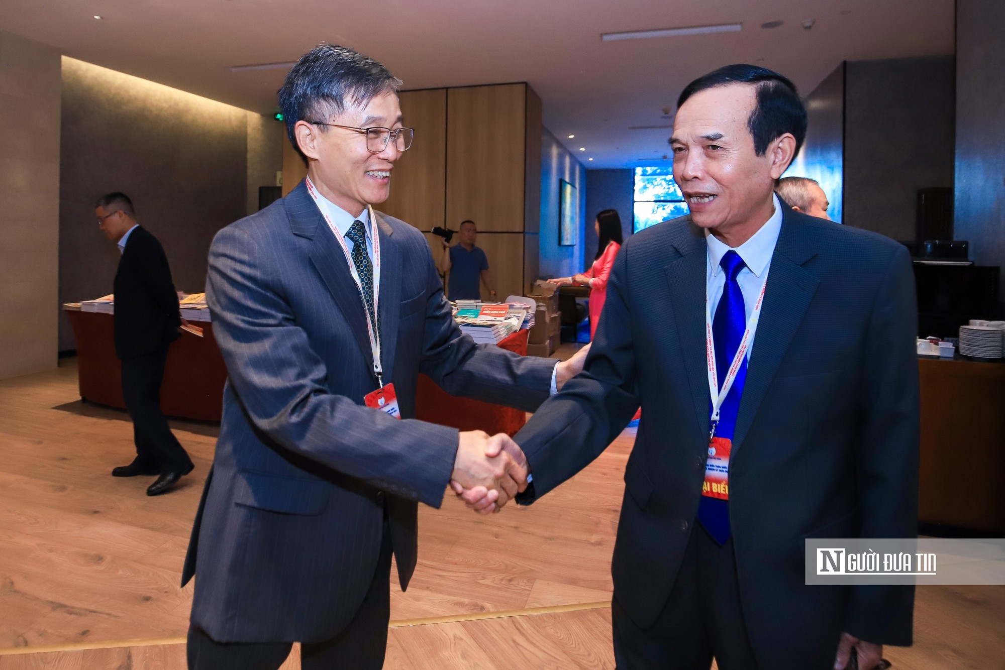 Đại hội đại biểu toàn quốc Hội Luật gia Việt Nam lần thứ XV bước vào phiên làm việc đầu tiên - Ảnh 9.