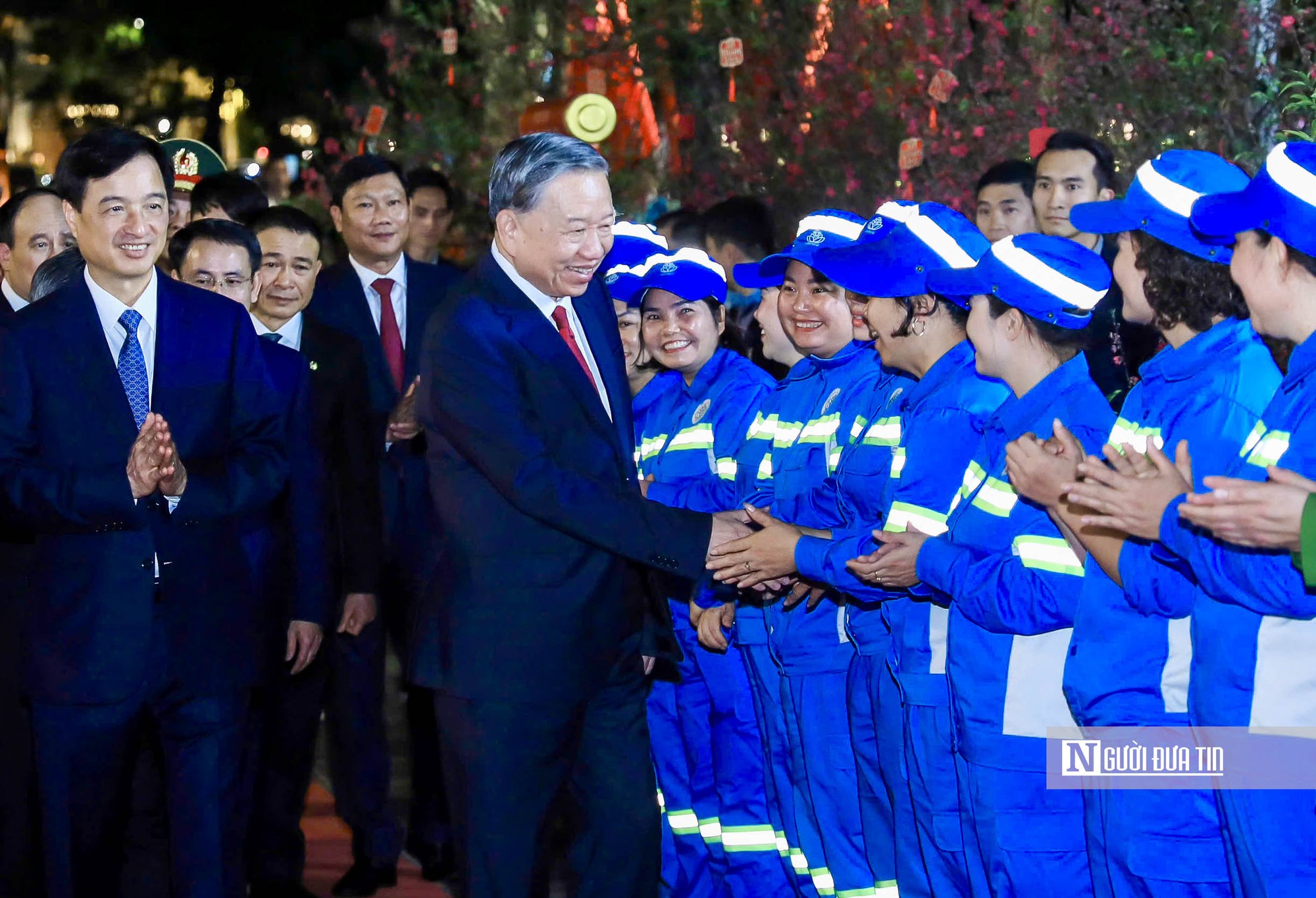 Tổng Bí thư Tô Lâm chúc Tết nhân dân Thủ đô- Ảnh 8.