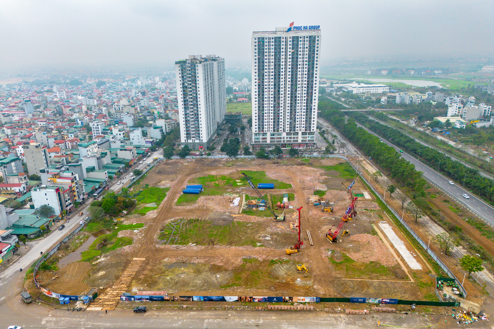 Toàn cảnh dự án của MIK Group tại “rốn ngập” của Hà Nội: Giá dự kiến 100 triệu đồng/m2, môi giới cắm chốt xung quanh- Ảnh 2.