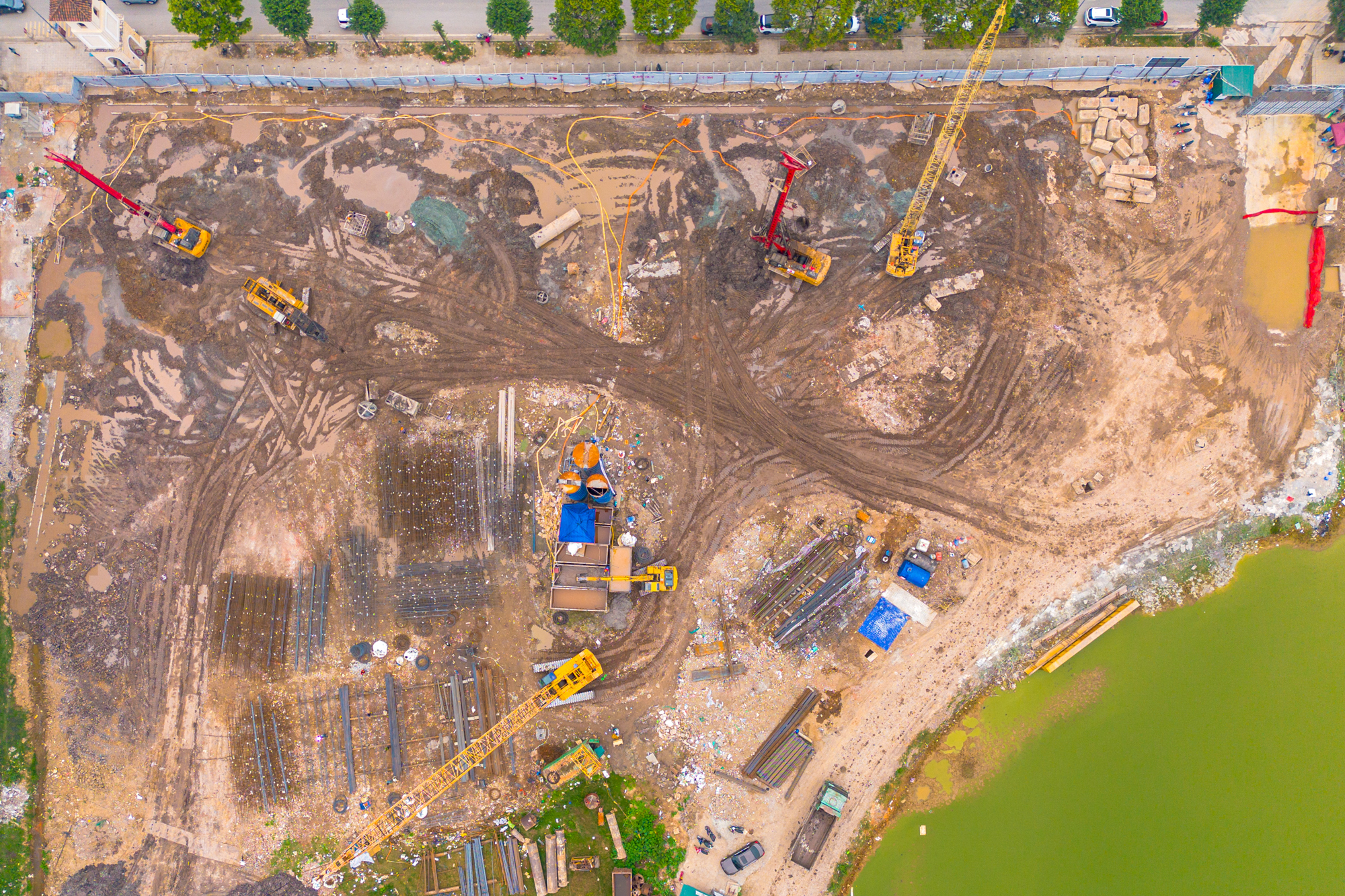 Toàn cảnh dự án của MIK Group tại “rốn ngập” của Hà Nội: Giá dự kiến 100 triệu đồng/m2, môi giới cắm chốt xung quanh- Ảnh 11.