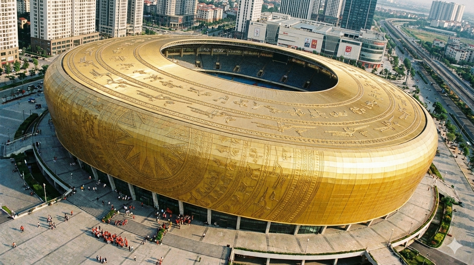 Toàn cảnh khu đô thị rộng ngang ngửa trung tâm Hà Nội, sở hữu sân vận động lớn nhất thế giới - Ảnh 6.