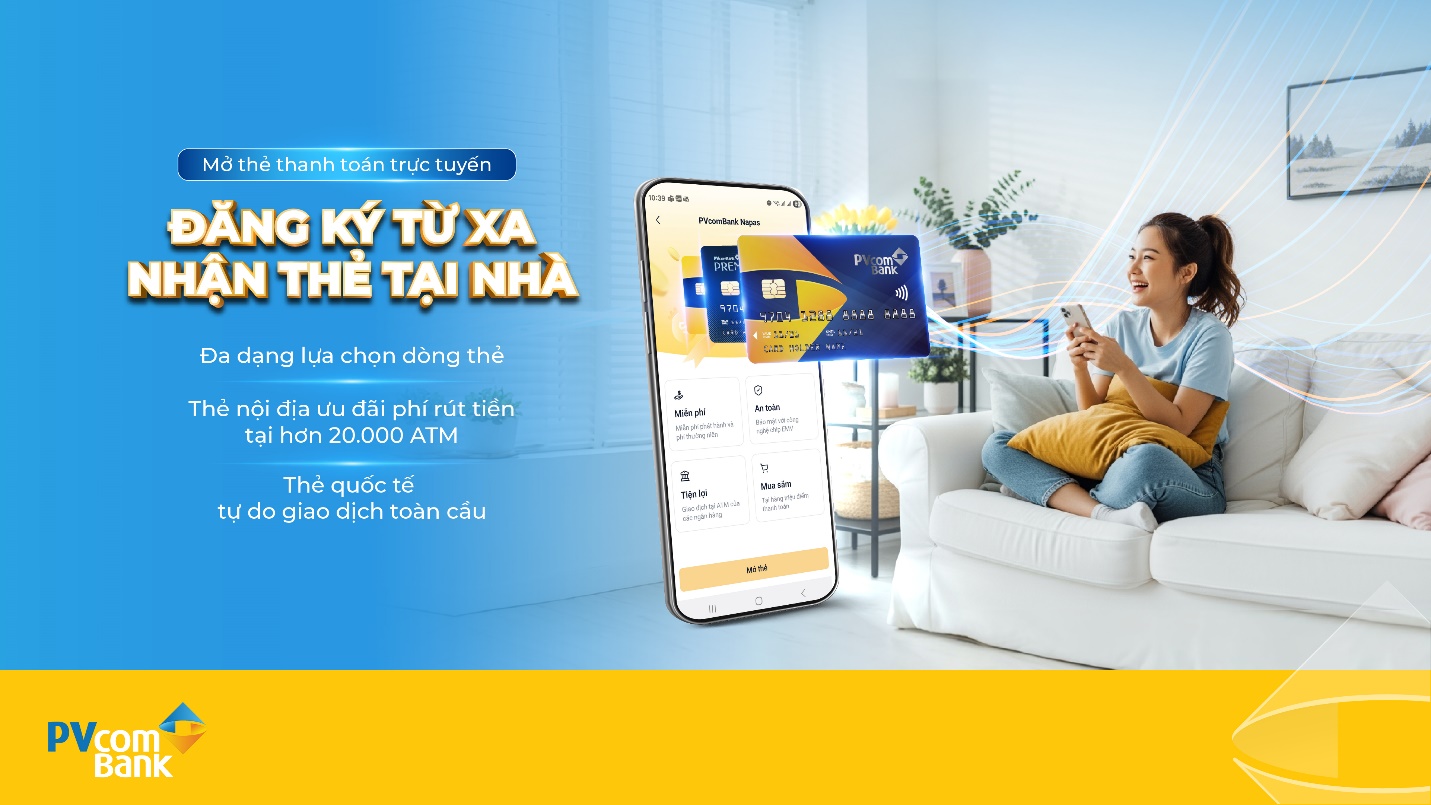PVcomBank triển khai tính năng mở thẻ thanh toán trên PVConnect - Ảnh 1.