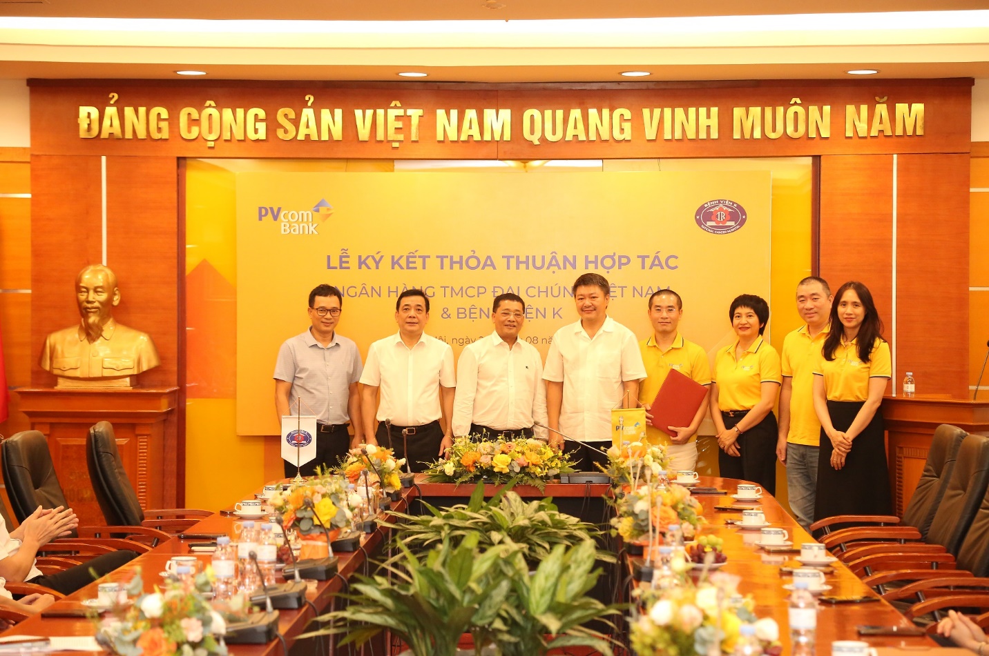 PVcomBank và Bệnh viện K hợp tác thúc đẩy chuyển đổi số trong lĩnh vực y tế - Ảnh 1.
