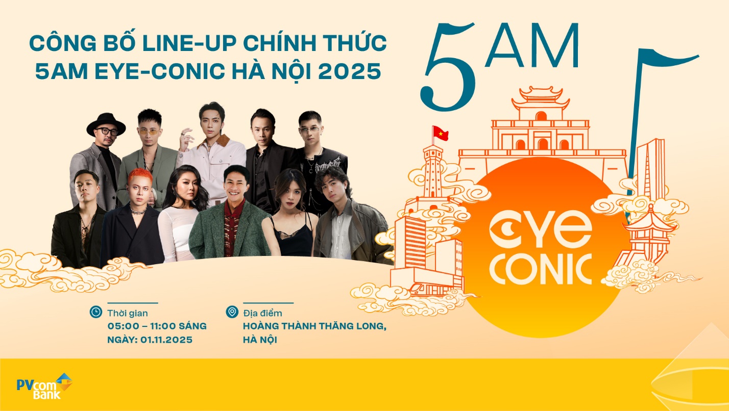PVcomBank đồng hành cùng 5AM “đánh thức giác quan” giữa lòng di sản - Ảnh 2.