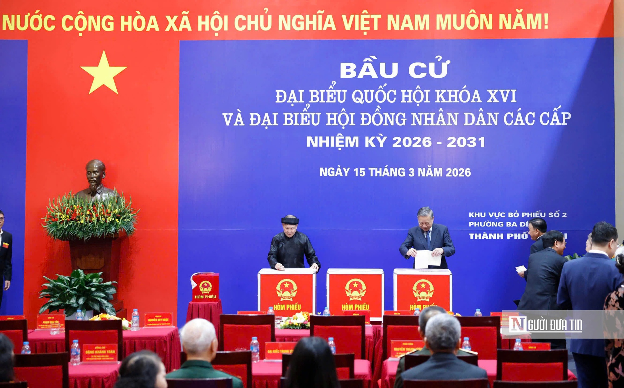 Số liệu mới nhất: 99,68% cử tri cả nước tham gia bỏ phiếu - Ảnh 1.