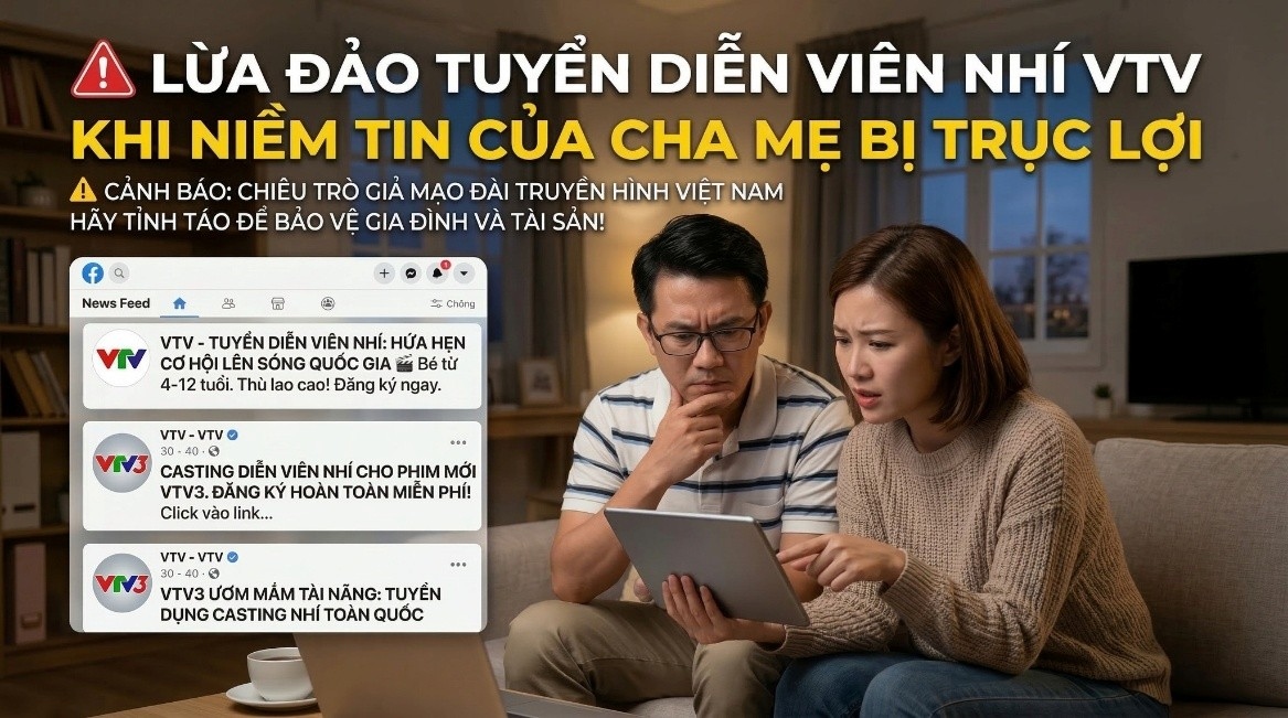 Cảnh báo chiêu trò tuyển diễn viên nhí, mẫu nhí để lừa đảo - Ảnh 1.