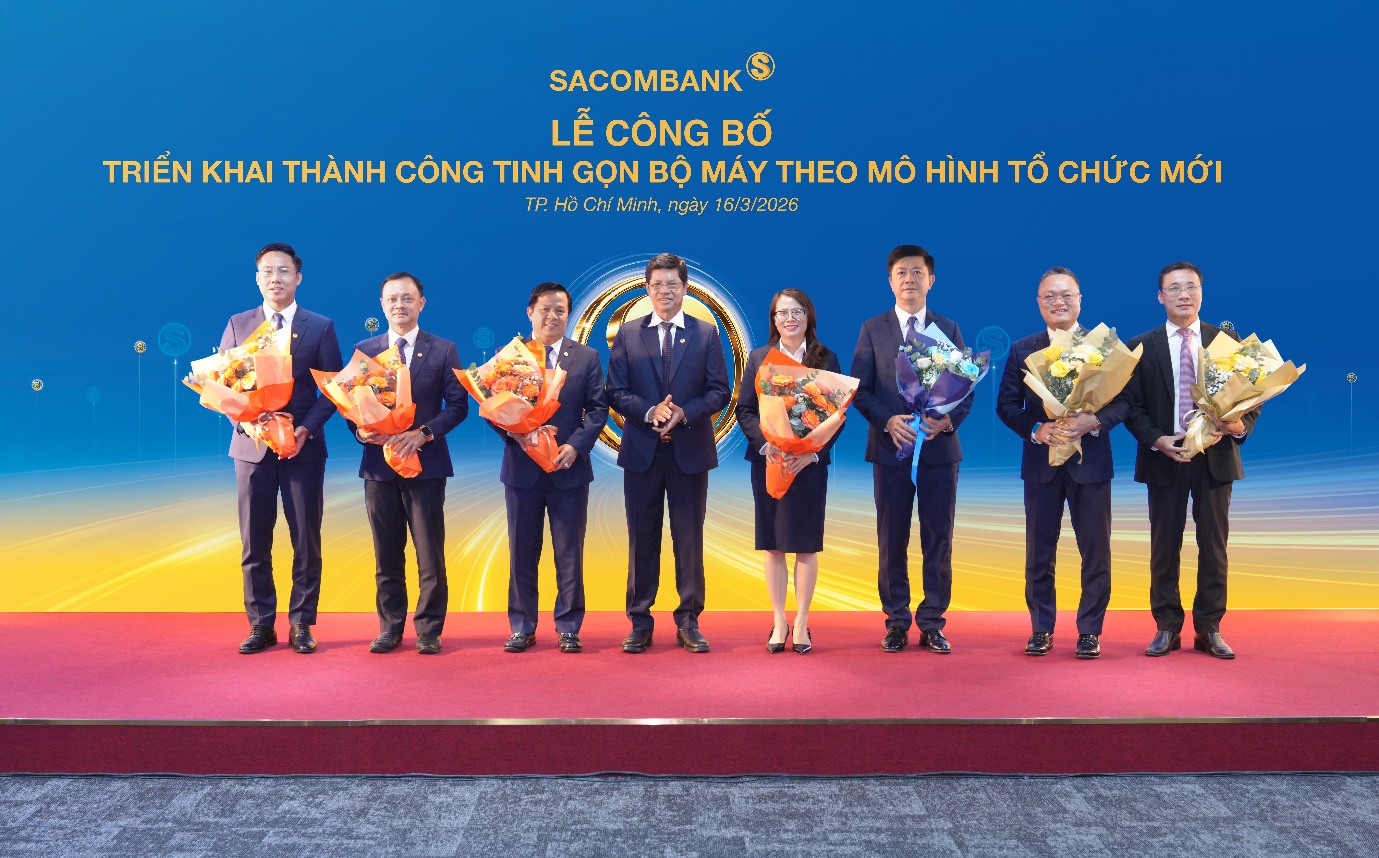 Sacombank vận hành thành công theo mô hình mới - Ảnh 2.
