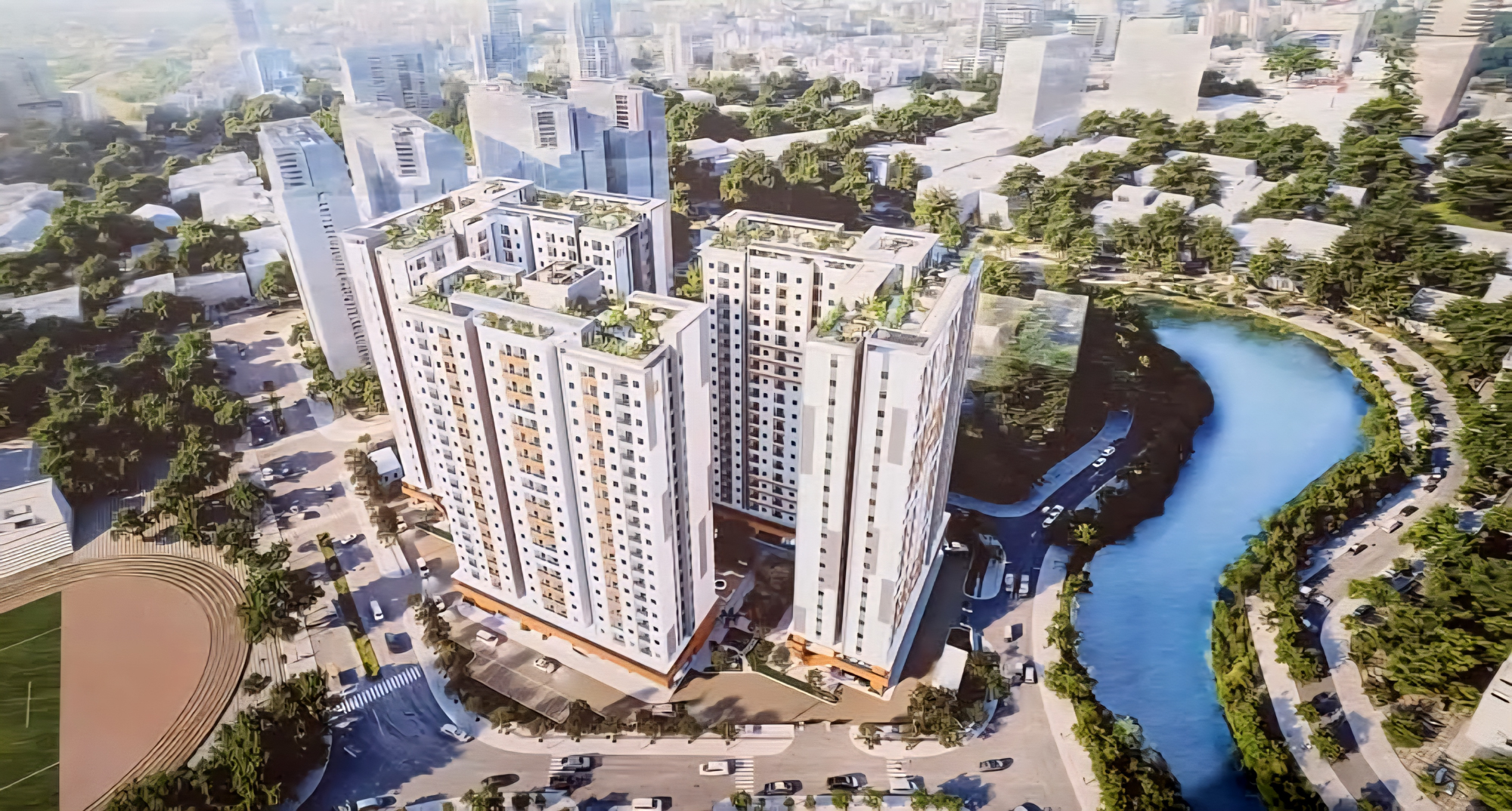 5 phút đi thăm các dự án nhà ở xã hội hot nhất TP.HCM: Nơi có tiện ích như resort, nơi tỷ lệ chọi cao hơn thi đại học - Ảnh 10.