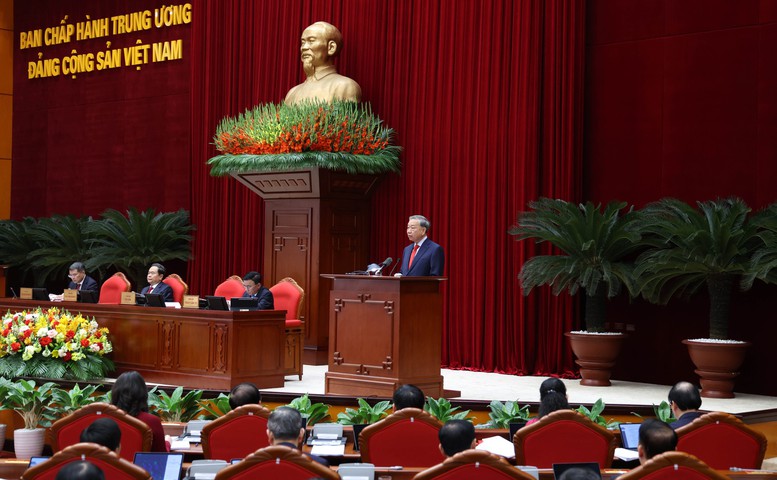 Khai mạc trọng thể Hội nghị Trung ương lần thứ 2 khóa XIV - Ảnh 3.