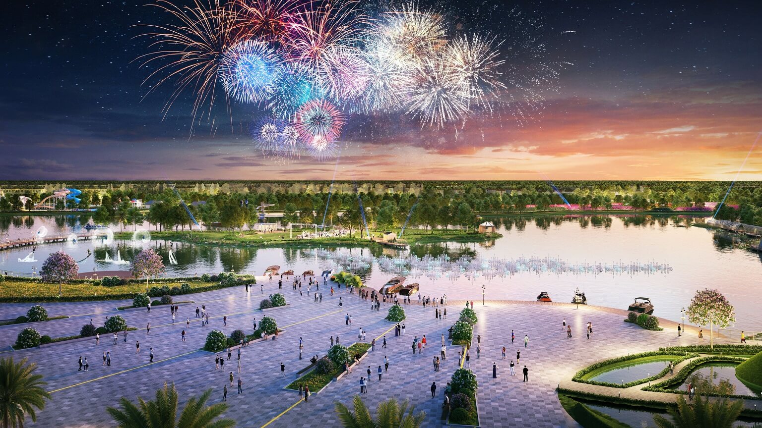 Cuộc đua tạo việc làm ngay trong đại đô thị: Phú Mỹ Hưng làm phố tài chính, Vinhomes tạo khu du lịch, Sun Group dựng lại cả hoàng thành Thăng Long - Ảnh 10.