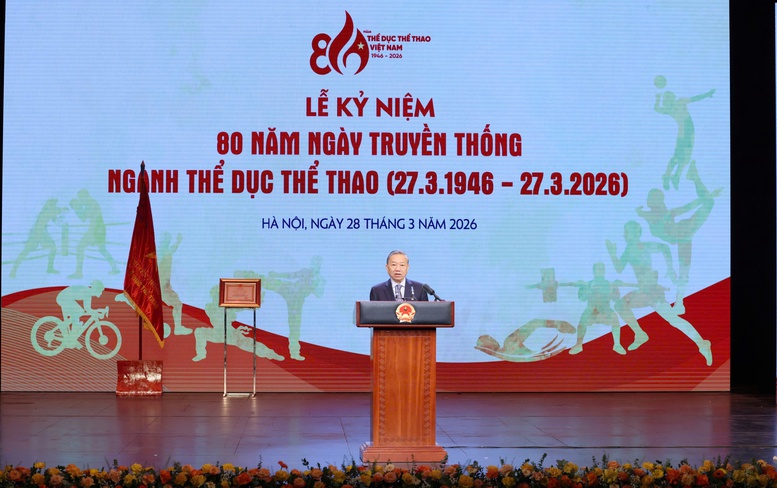 Phát biểu của Tổng Bí thư Tô Lâm tại Lễ kỷ niệm 80 năm Ngày truyền thống ngành Thể dục Thể thao Việt Nam- Ảnh 1.