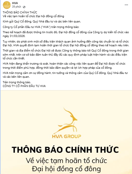 Chủ tịch Eric Vương bị bắt, HVA hoãn đại hội cổ đông- Ảnh 1.