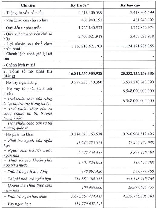 Chủ đầu tư 2 tòa cao ốc 6.000 tỷ đồng ở Hải Phòng báo lãi 'mỏng', nợ phải trả gấp 3,29 lần vốn chủ sở hữu - Ảnh 1.