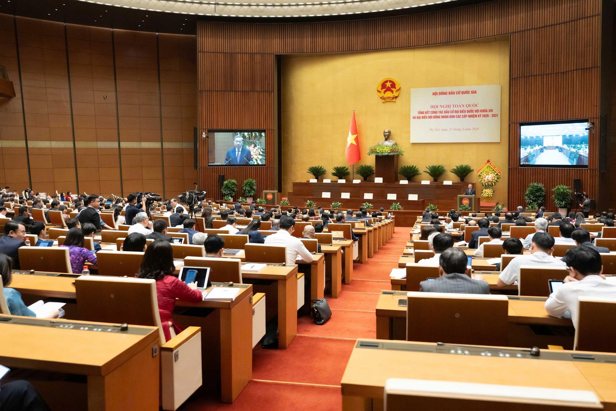 Phát biểu của Tổng Bí thư Tô Lâm tại Hội nghị toàn quốc tổng kết công tác bầu cử- Ảnh 2.