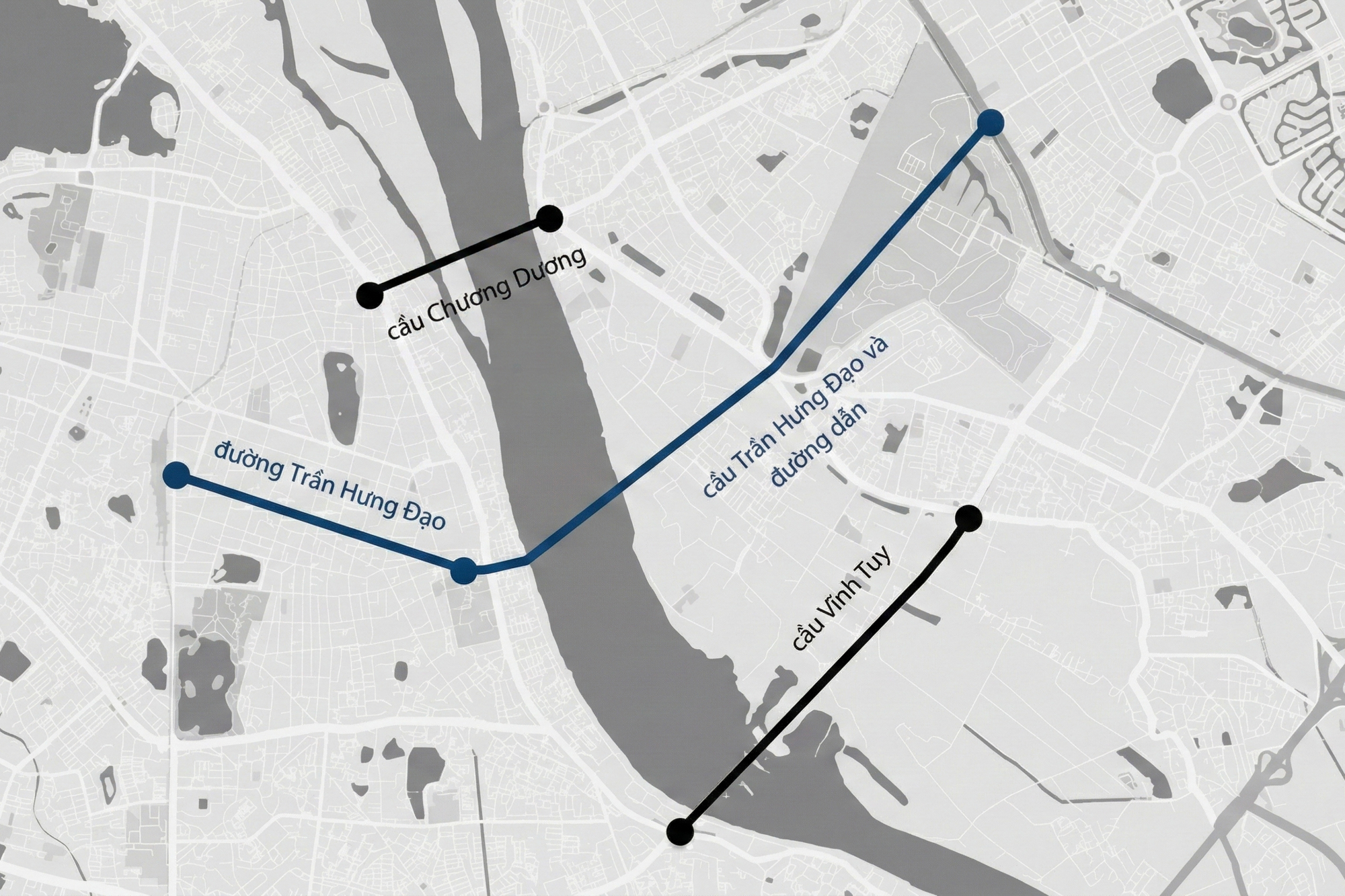 Toàn cảnh công trường xây cầu hơn 16.000 tỷ của Sun Group ở Hà Nội: Máy móc phủ kín mặt sông, phấn đấu hoàn thành nhanh nhất Việt Nam - Ảnh 1.