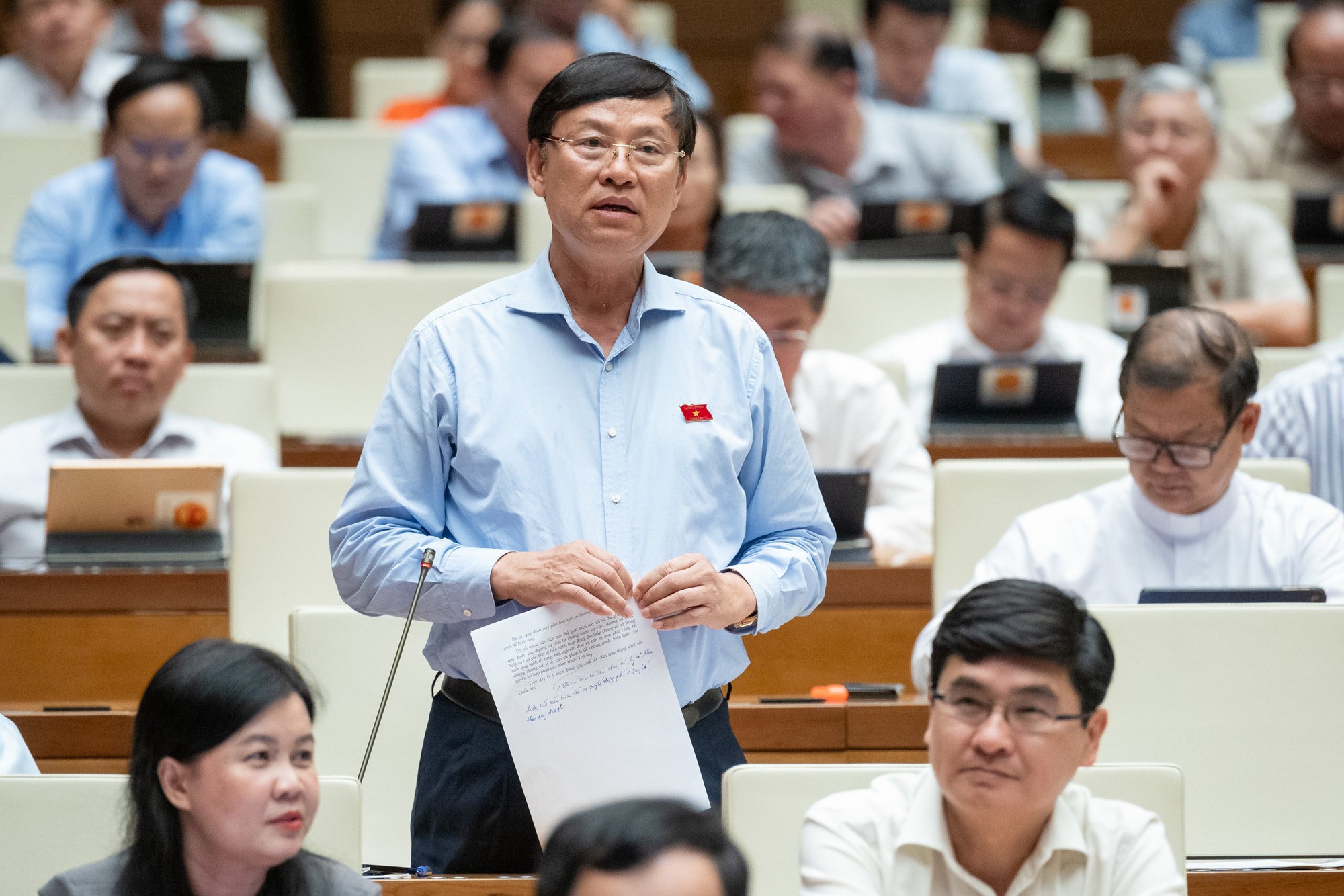 Ứng cử viên HĐND Tp.Hà Nội Nguyễn Hữu Chính: Hành động để củng cố niềm tin của nhân dân- Ảnh 2.