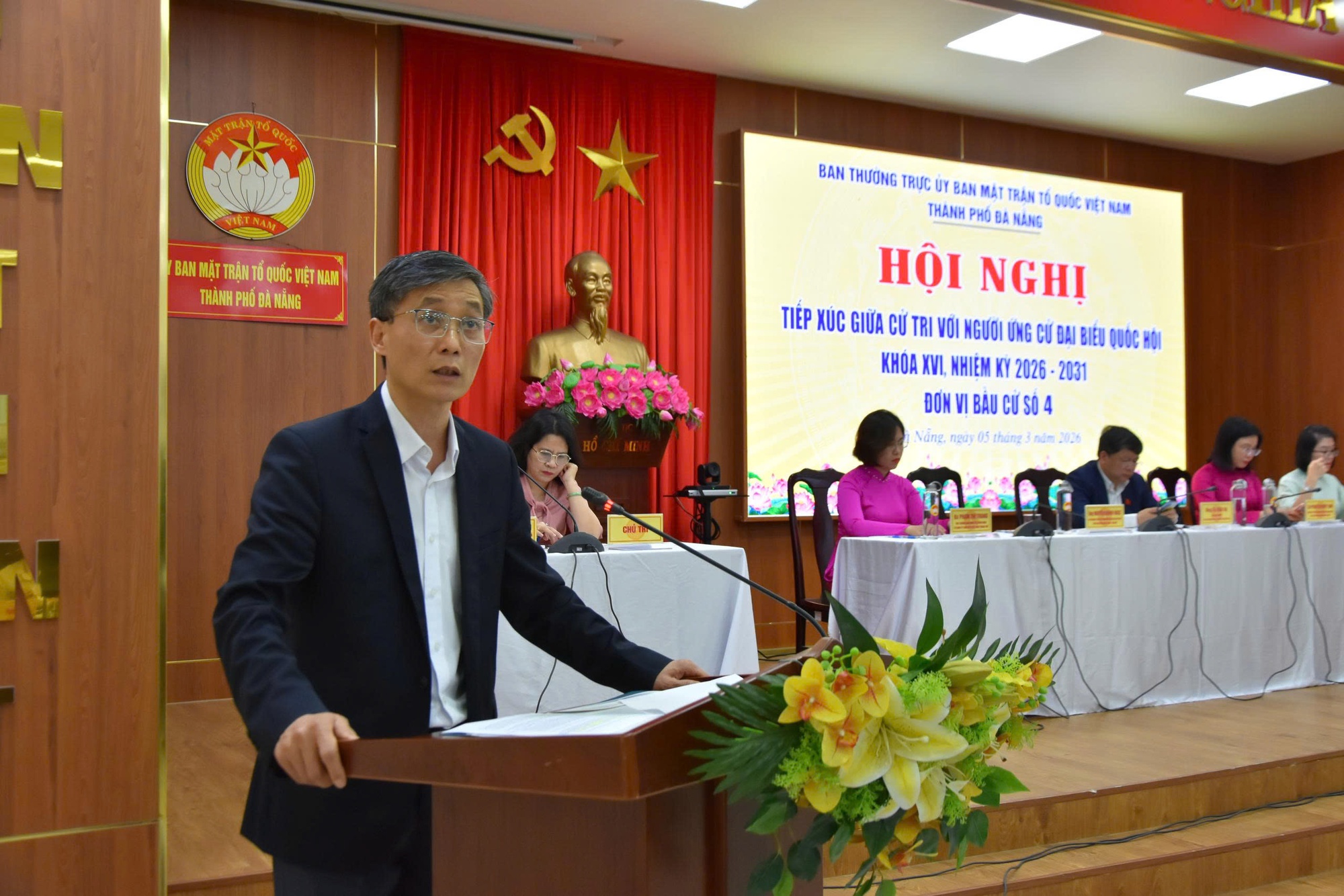 Đà Nẵng: Ứng cử viên đại biểu Quốc hội tiếp xúc cử tri 8 xã qua hình thức trực tuyến- Ảnh 2.