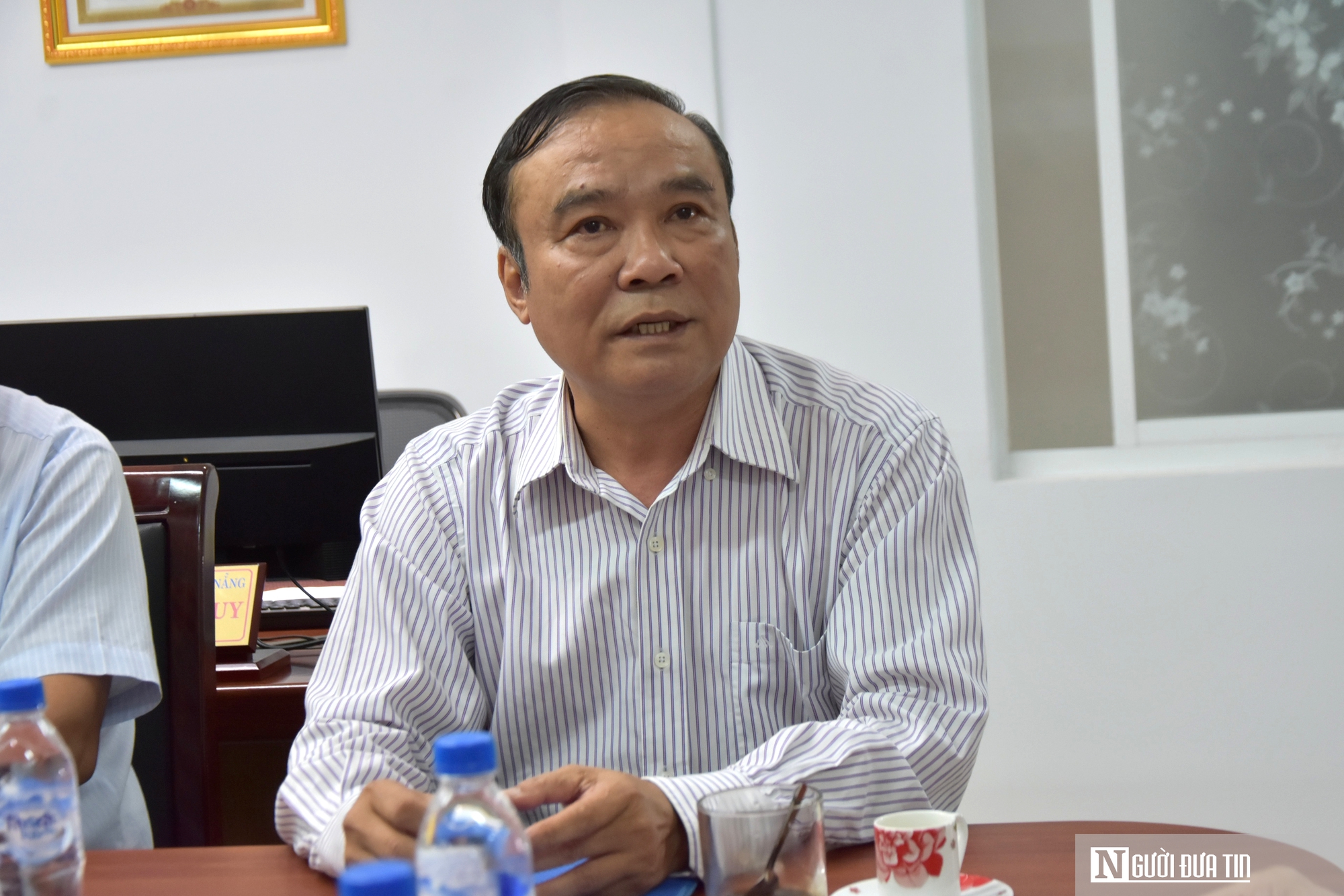 Ông Nguyễn Khánh Ngọc thăm và làm việc với Hội Luật gia Đà Nẵng - Ảnh 1.