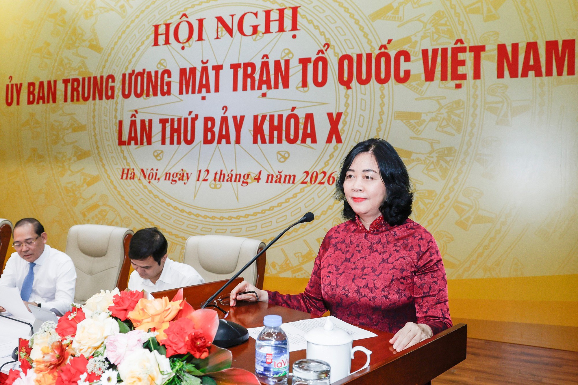 Hiệp thương cử nhân sự Phó Chủ tịch Ủy ban Trung ương MTTQ Việt Nam khóa X- Ảnh 1.