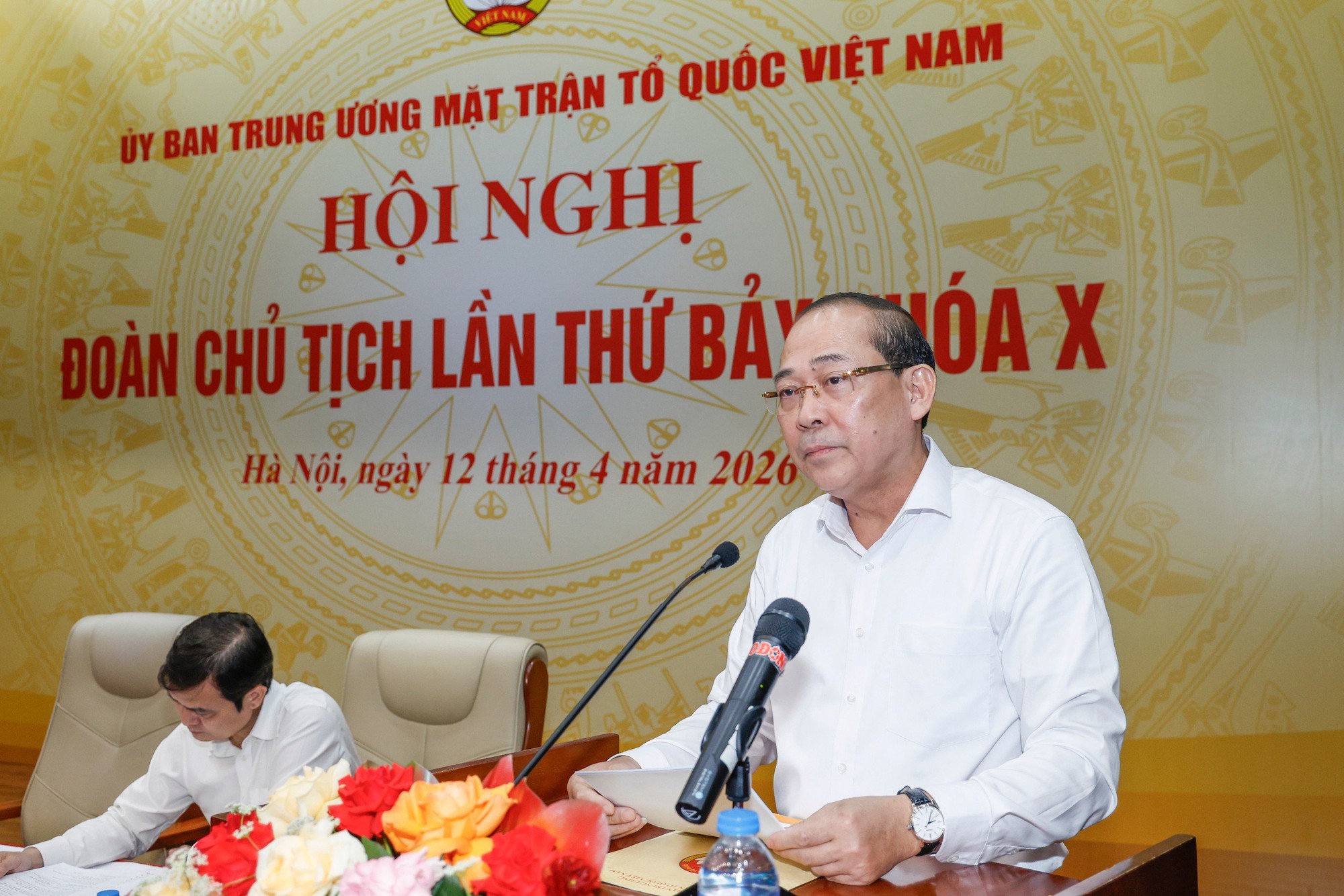 Hội nghị Đoàn Chủ tịch MTTQ Việt Nam lần thứ 7: Hoàn thiện văn kiện, chuẩn bị Đại hội XI - Ảnh 2.