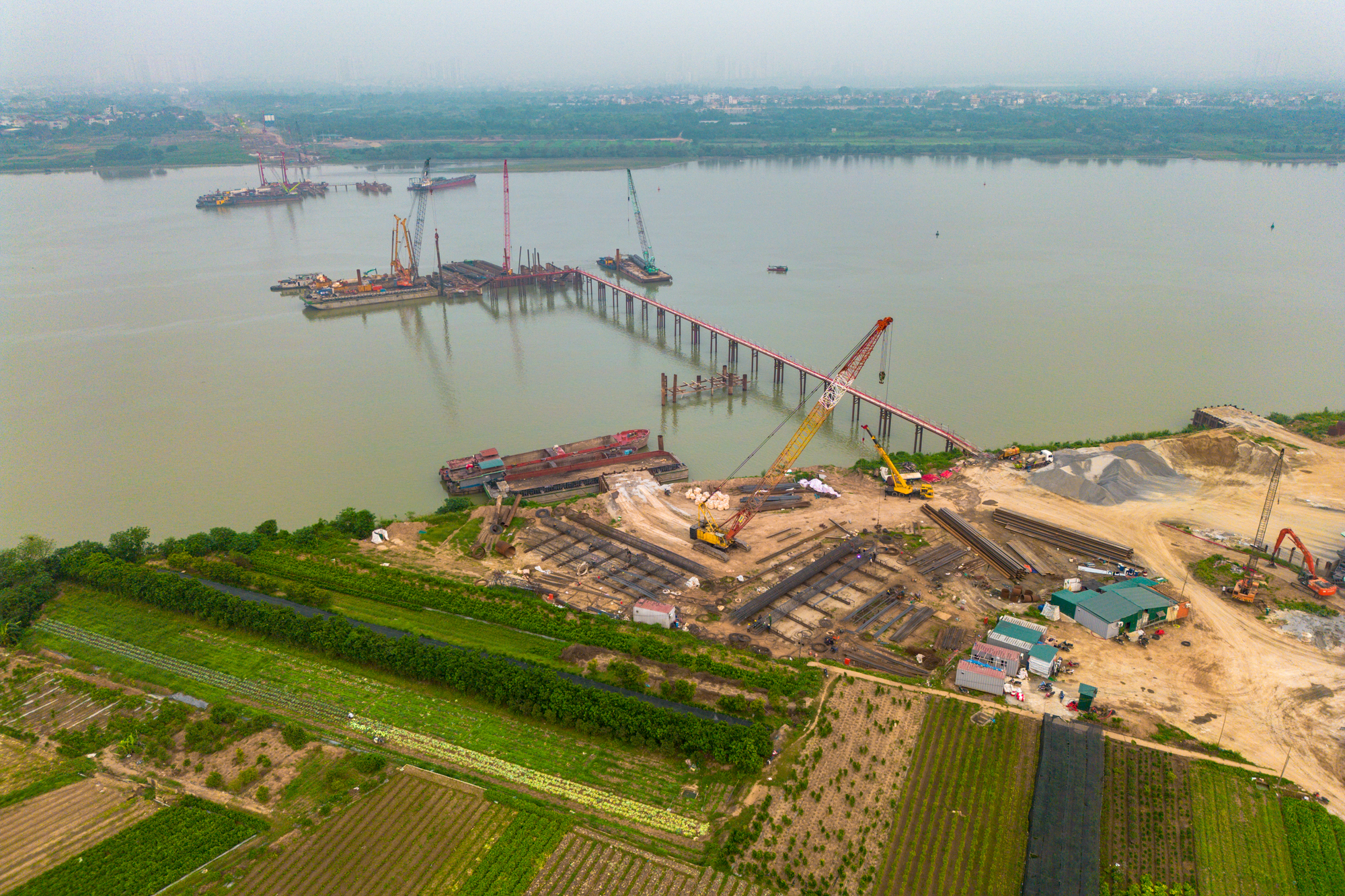 Cận cảnh dự án nằm giữa ba đại đô thị hơn 10 tỷ USD, hưởng lợi từ Vành đai 4 và cầu vượt sông Hồng- Ảnh 5.