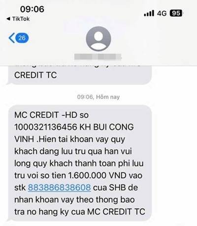 Cảnh báo thủ đoạn lừa đảo vay tiền online- Ảnh 1.