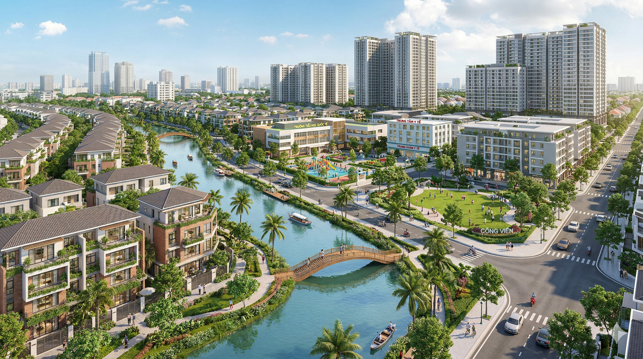 Dự án lớn nhất lịch sử miền Tây do Vingroup đề xuất : Rộng gấp đôi sân bay Tân Sơn Nhất, dân số dự kiến 300.000 người - Ảnh 6.