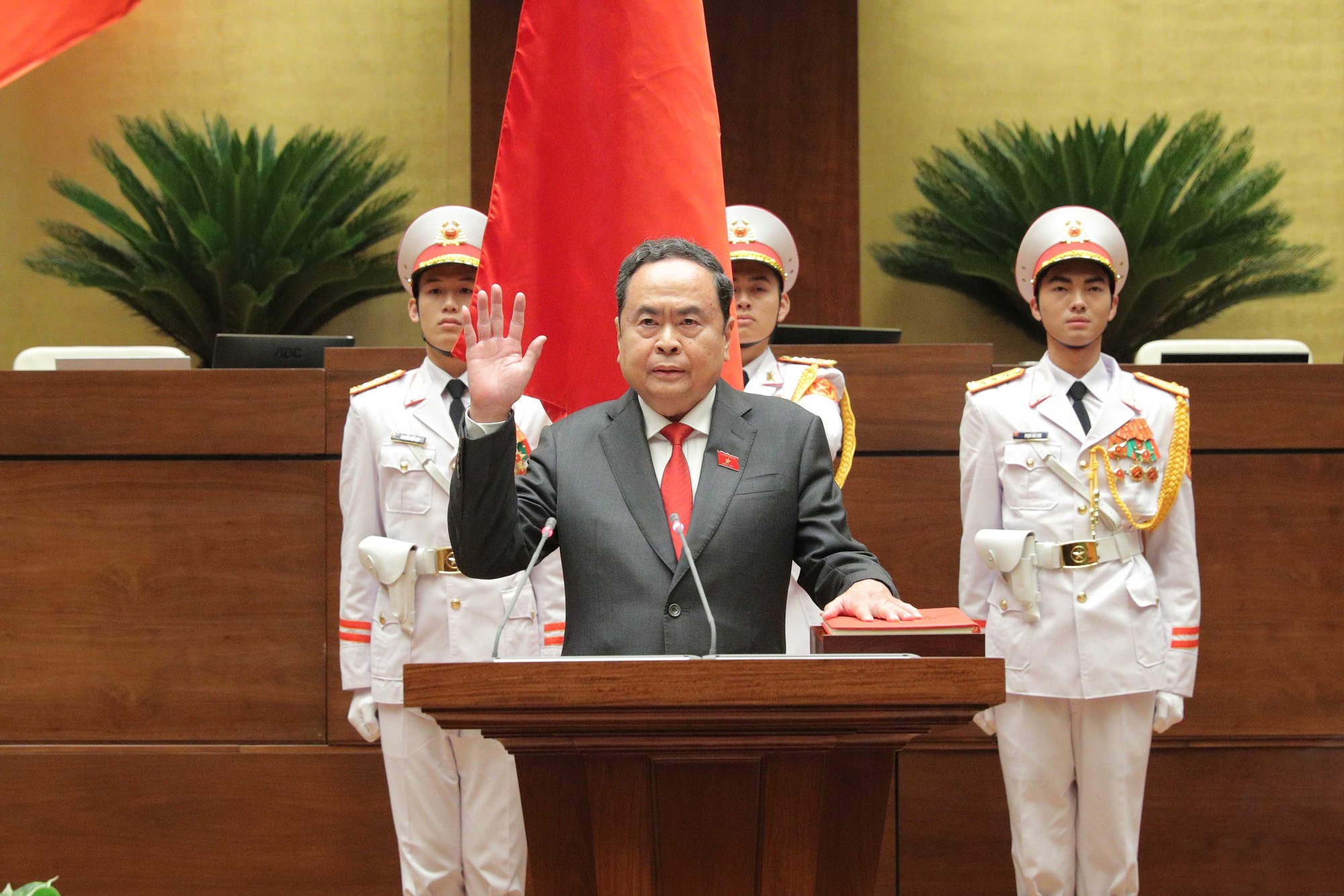 Chủ tịch Quốc hội Trần Thanh Mẫn tái đắc cử - Ảnh 2.