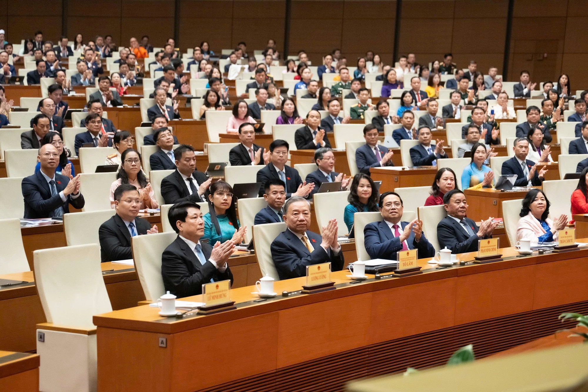 Thủ tướng Lê Minh Hưng: Xây dựng Chính phủ hiện đại, kiến tạo và phục vụ nhân dân - Ảnh 4.