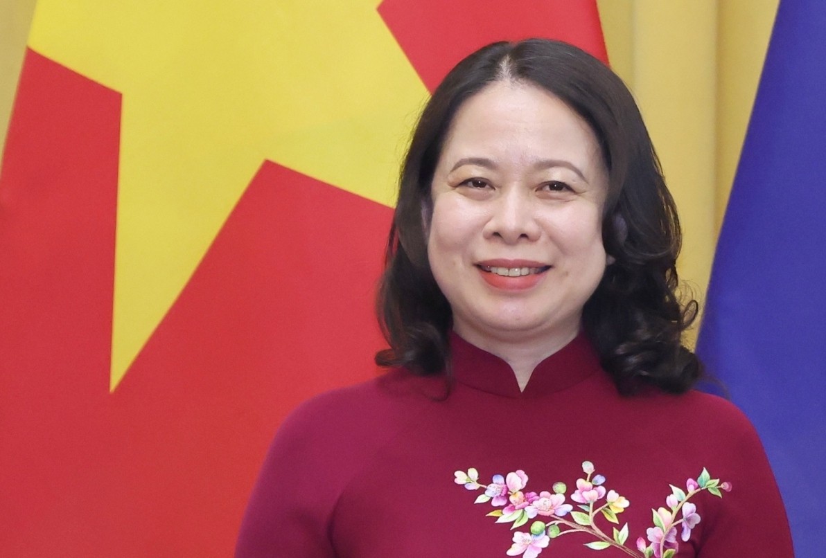 Bà Võ Thị Ánh Xuân tái đắc cử Phó Chủ tịch nước - Ảnh 1.